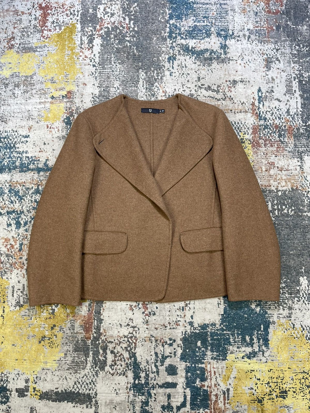 Jil Sander × Uniqlo Jil Sander x Uniqlo Double Face Collarless Jacket Size M / US 6-8 / IT 42-44 - 5 Thumbnail