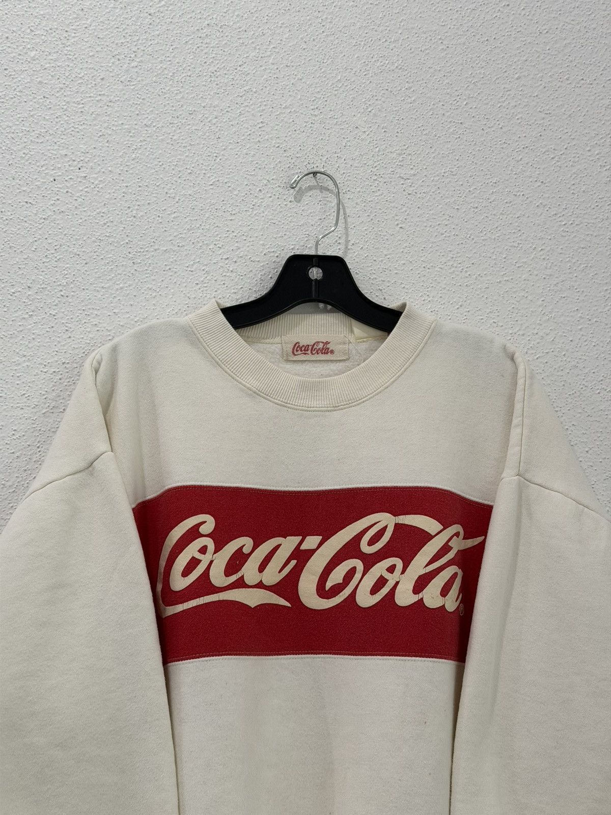 Coca Cola Vintage 80s Coca Cola Crewneck Sweatshirt Size L Boxy Fit Size US L / EU 52-54 / 3 - 2 Thumbnail