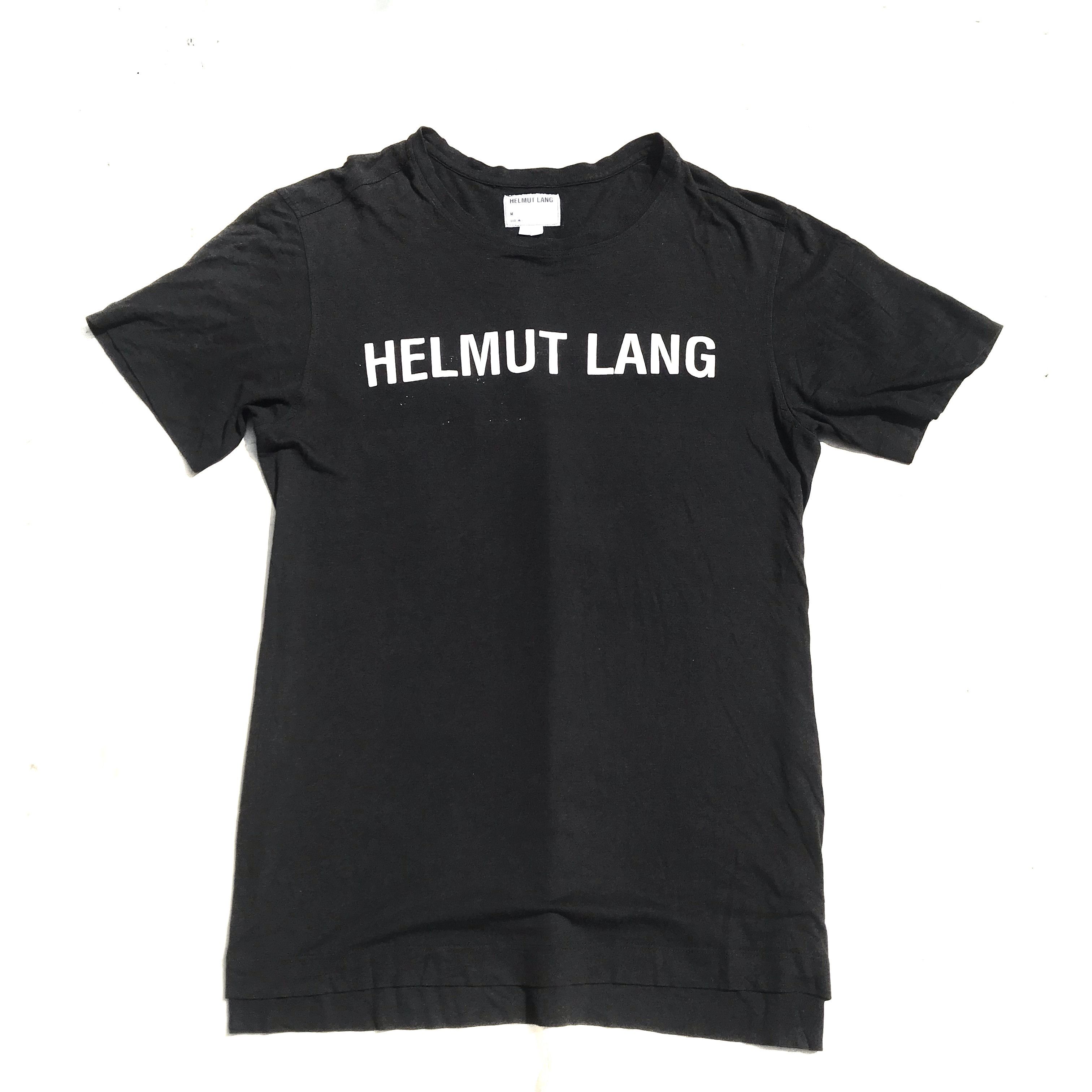 Designer × Helmut Lang Helmut Lang Edition One 1 Mk1 Tshirt Black Tee Made in Usa Size US L / EU 52-54 / 3 - 8 Thumbnail