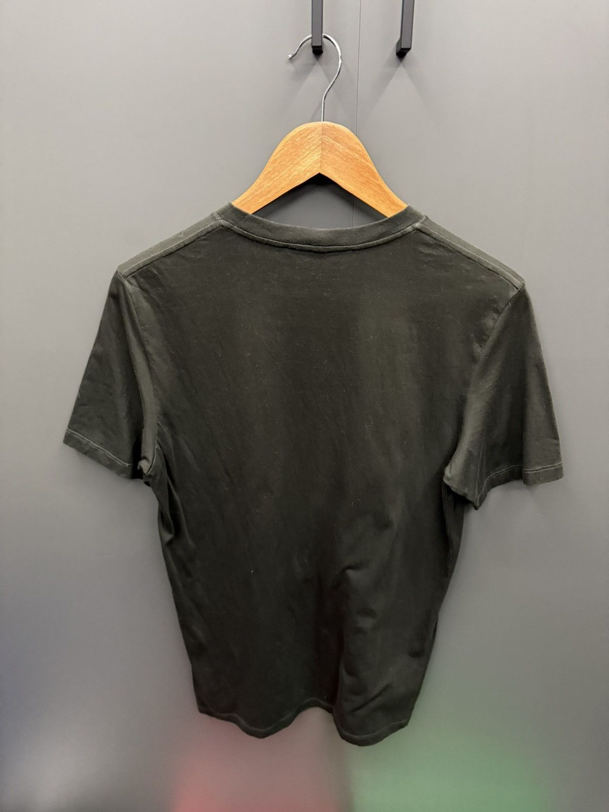 Yves Saint Laurent Yves Saint Laurent YSL Logo T-Shirt Olive Green Size US L / EU 52-54 / 3 - 3 Thumbnail