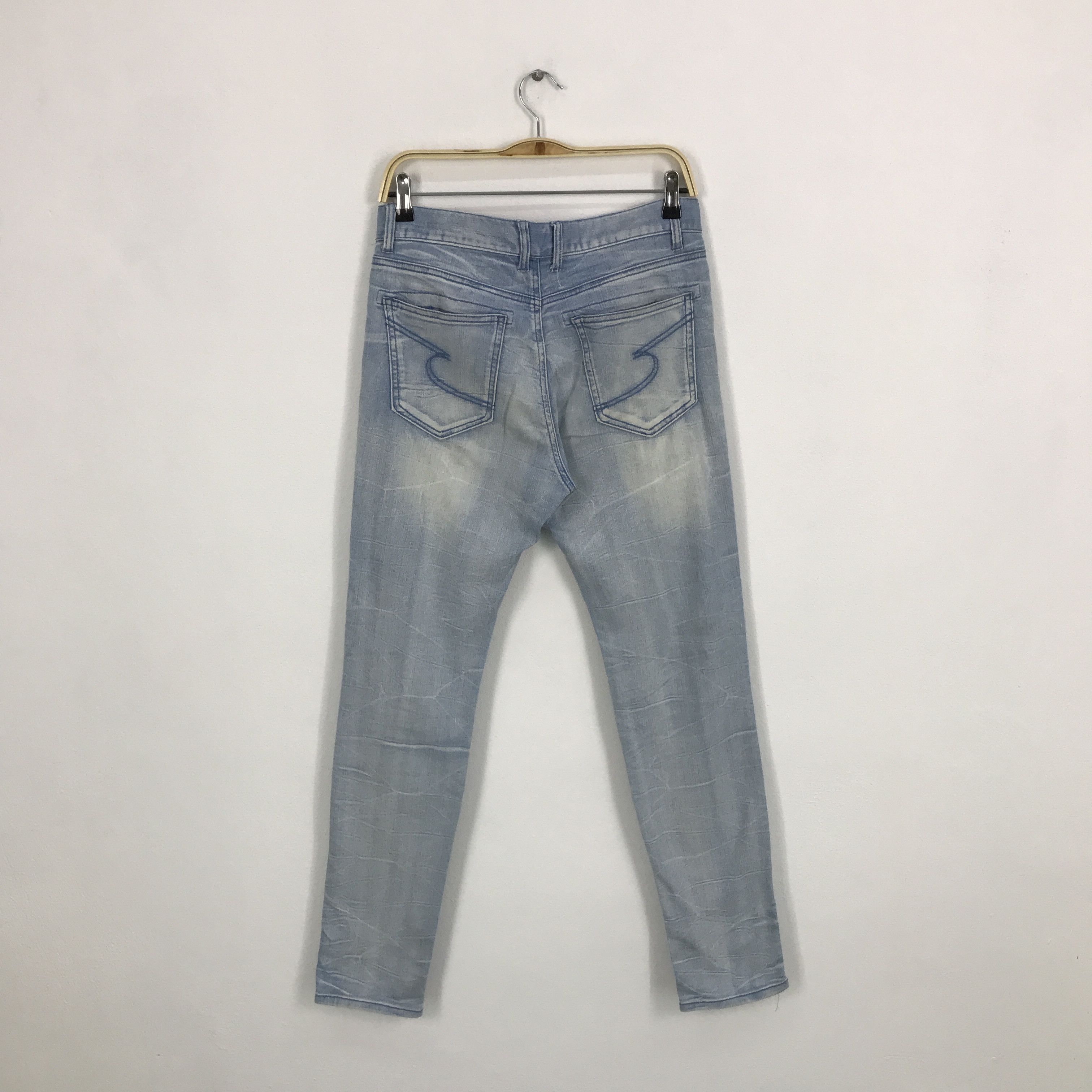 Japanese Brand × semanticdesign Japan🔥semantic design skinny design light denim jeans Size US 30 / EU 46 - 2 Thumbnail