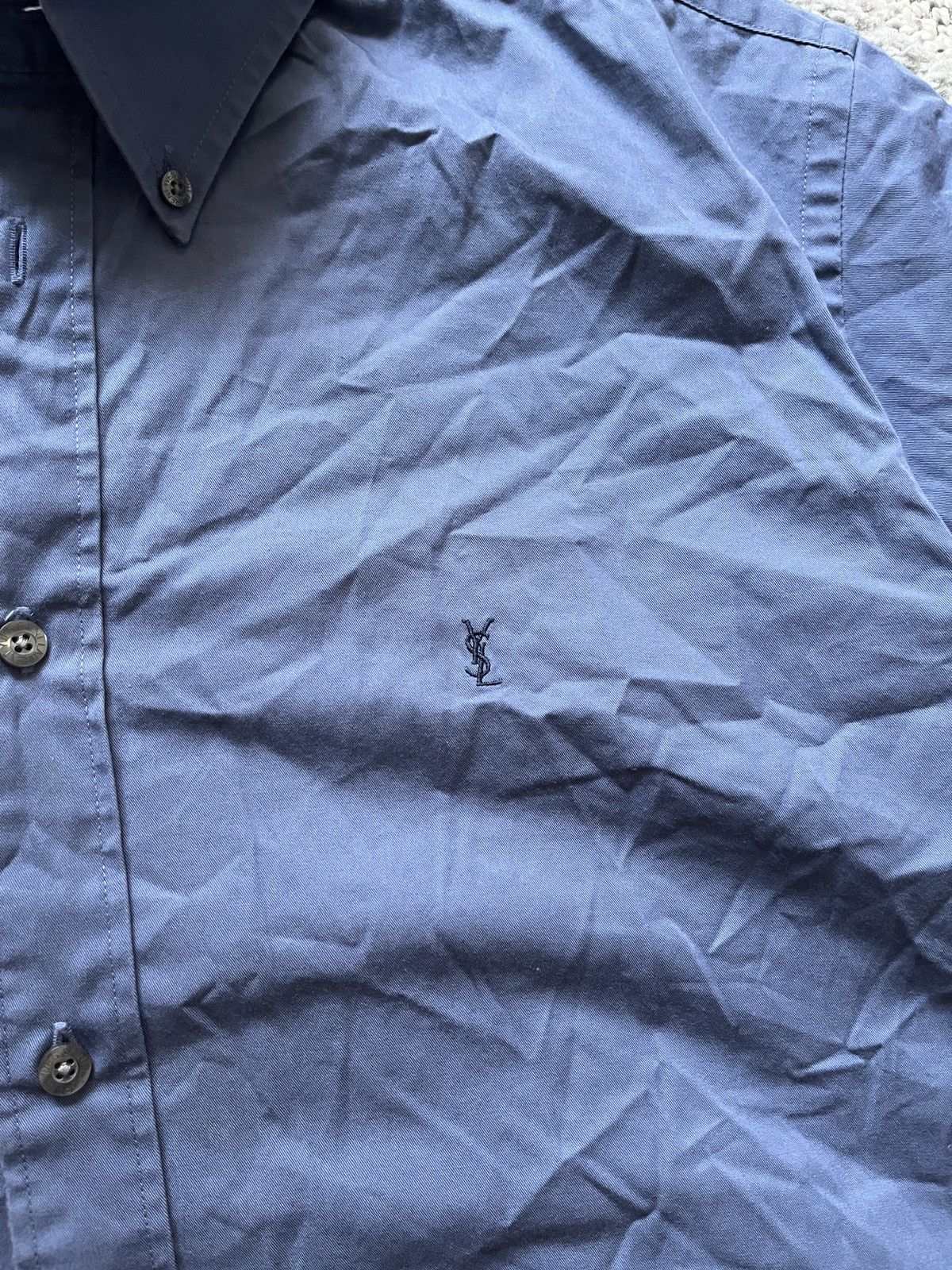 Vintage × Yves Saint Laurent YVES SAINT LAURENT SHIRT Size US L / EU 52-54 / 3 - 2 Thumbnail
