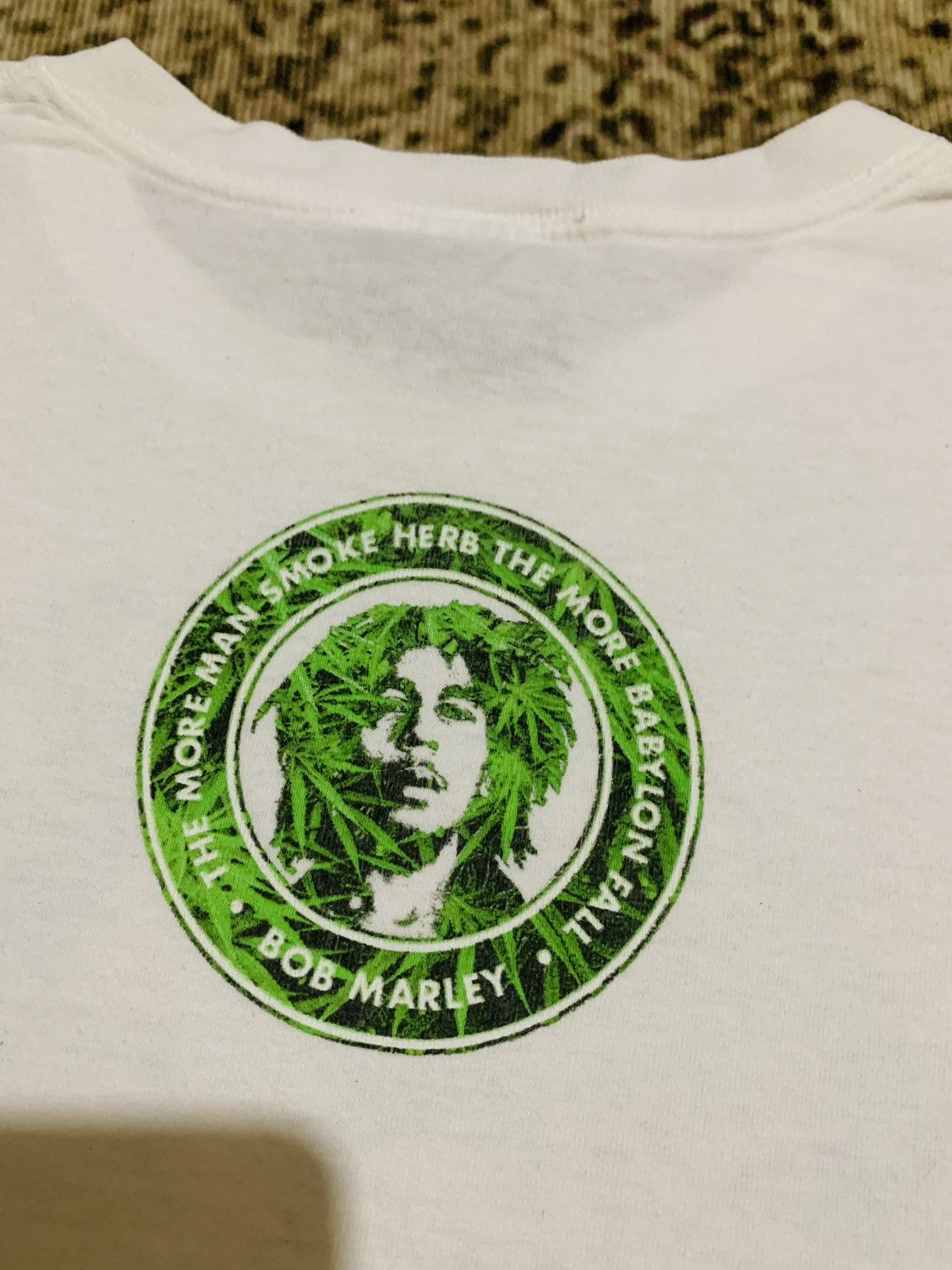 Zion Rootswear LASTDROP#Vintage y2k Bob Marley Cannabis©️2002 ZionRootswear Size US L / EU 52-54 / 3 - 9 Thumbnail