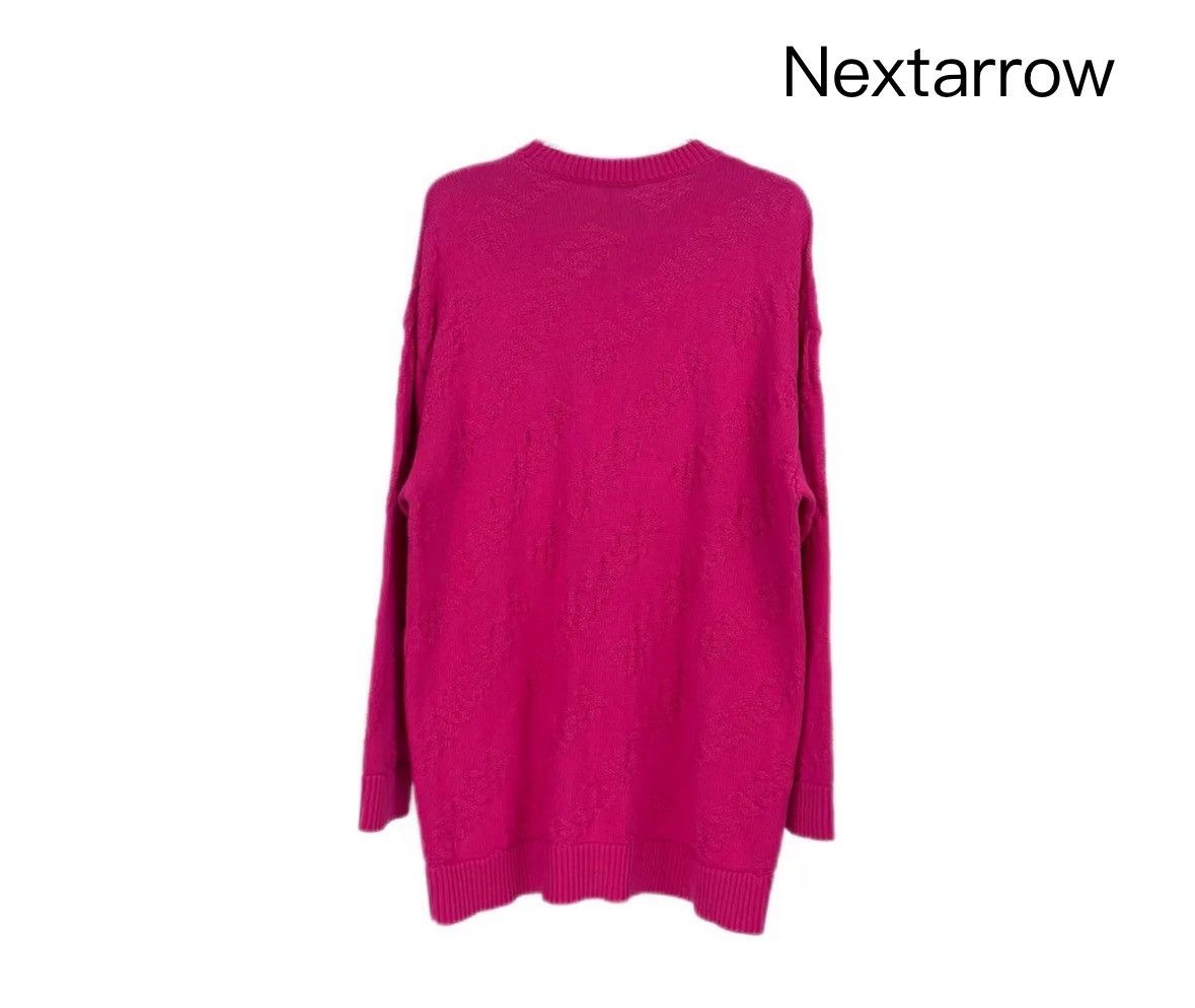Balenciaga Balenciaga pink 3D knit jacquard full print pattern sweater Size US M / EU 48-50 / 2 - 2 Thumbnail