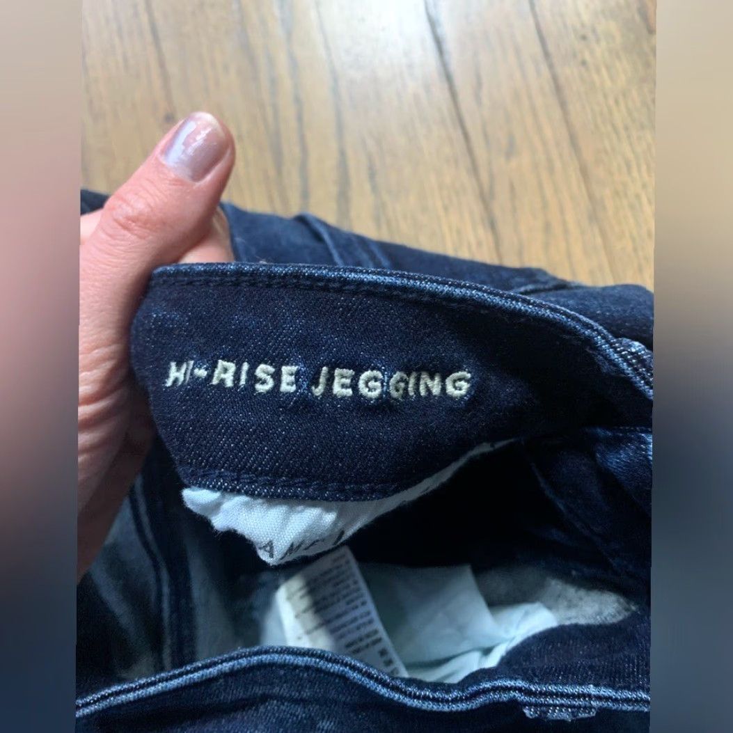 American Eagle Outfitters American Eagle hi-rise jegging jeans Regular 2 Women Blue Ankle Regular Color 2 Size 26" / US 2 / IT 38 - 5 Thumbnail