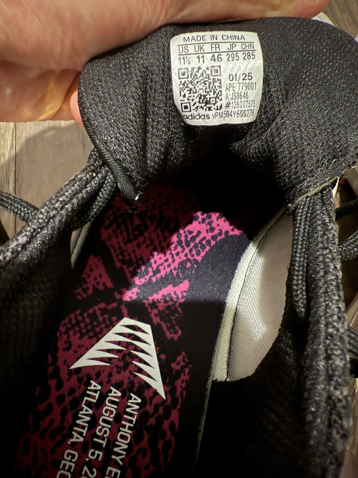 Adidas Anthony Edwards AE 1 Low Size US 11.5 / EU 44-45 - 5 Thumbnail