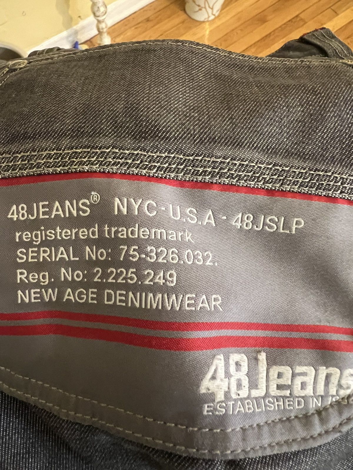 Other Y2K 48 Jeans NYC Baggy Wide-Leg Jeans Size US 42 / EU 58 - 7 Thumbnail