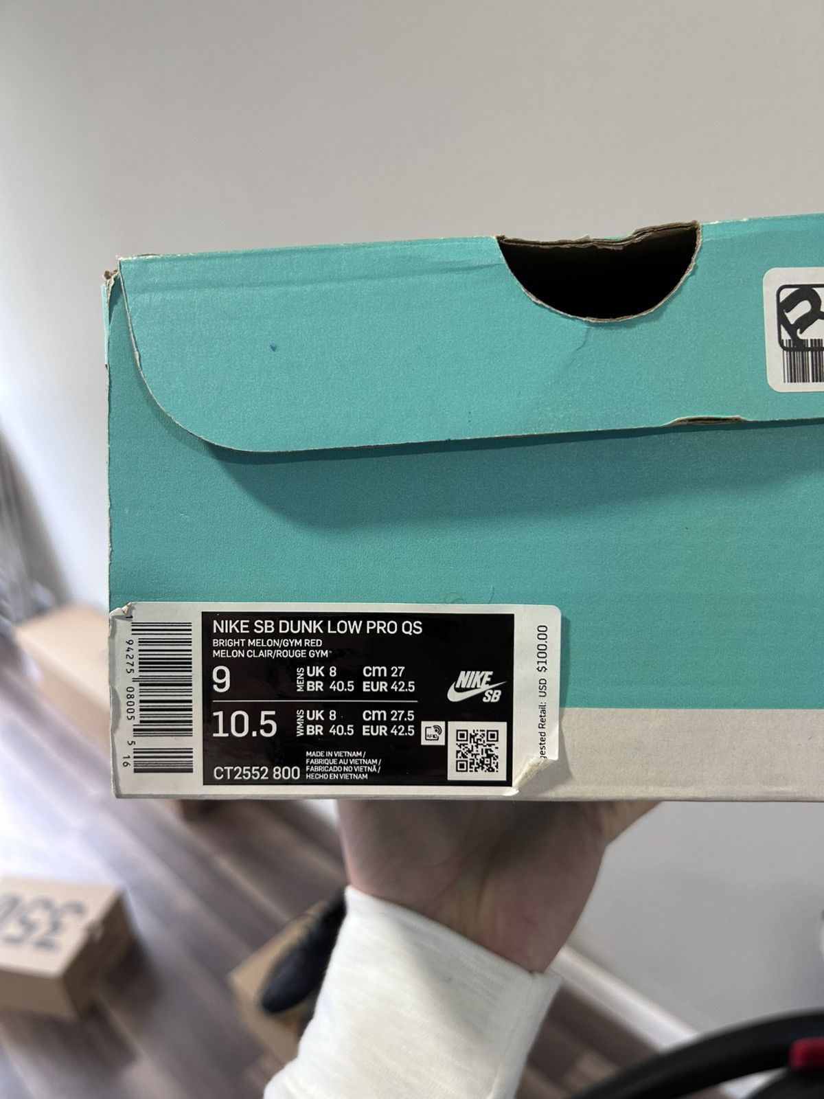 Nike × StrangeLove Skateboards Nike SB Dunk Low Pro “StrangeLove” Size US 9 / EU 42 - 9 Thumbnail