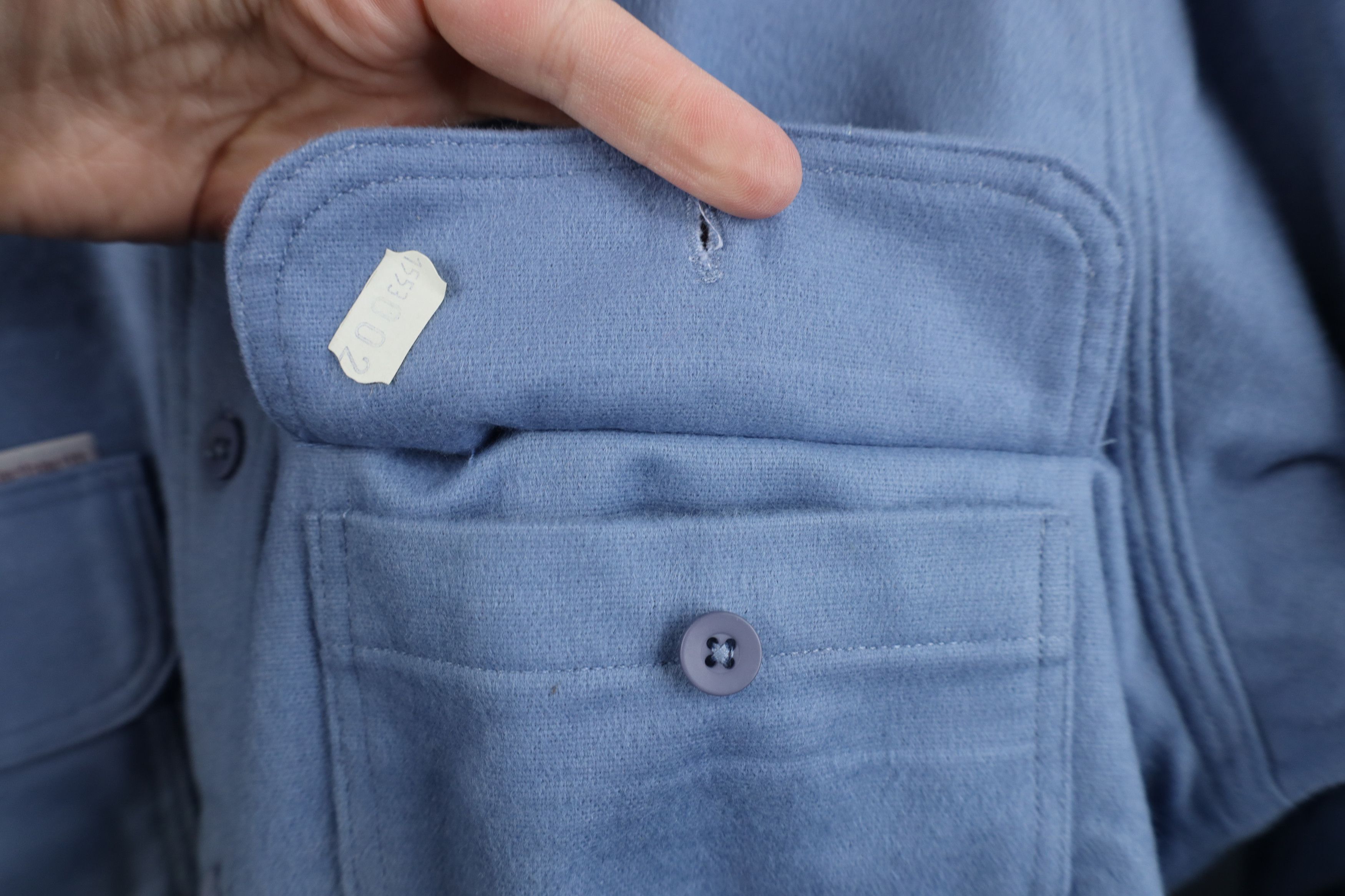 Carhartt Deadstock Vintage 80s Carhartt Chamois Cloth Button Shirt Size US M / EU 48-50 / 2 - 7 Thumbnail