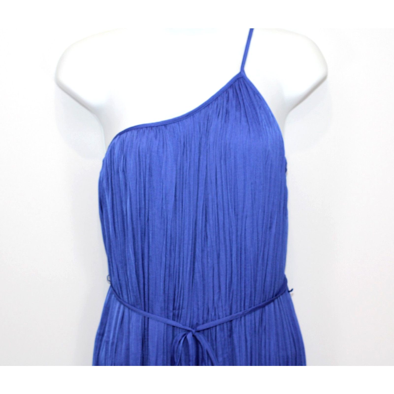 Banana Republic BANANA REPUBLIC One Shoulder Pleated Maxi Dress Size S $160 Size S / US 4 / IT 40 - 4 Thumbnail
