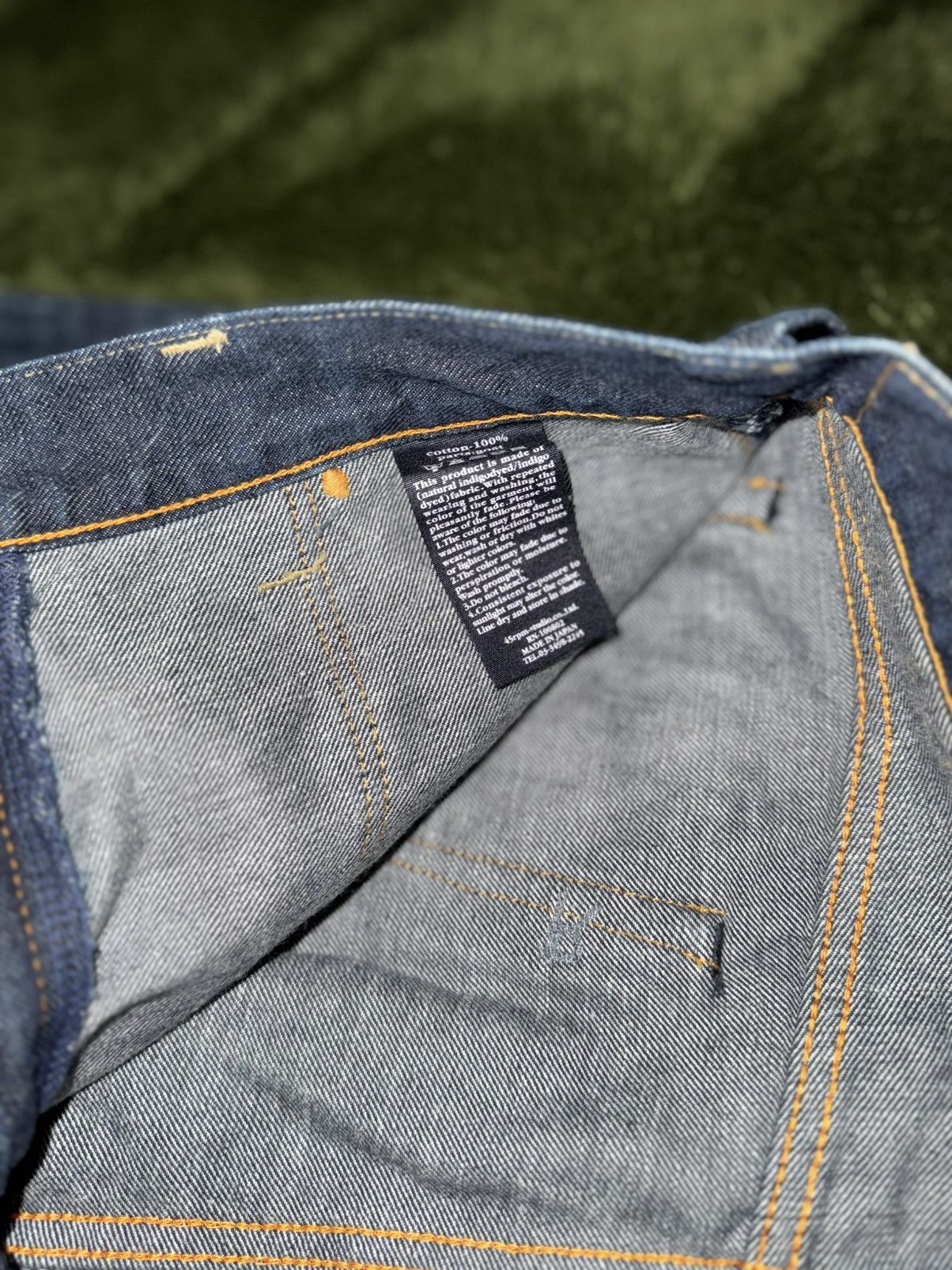 45rpm [28] 45RPM pocket detail denim pants MADE IN JAPAN Size US 28 / EU 44 - 4 Thumbnail