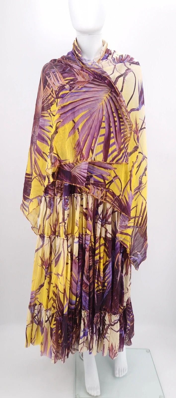Jean Paul Gaultier JPG Tropical Mesh Dress Size M / US 6-8 / IT 42-44 - 4 Thumbnail