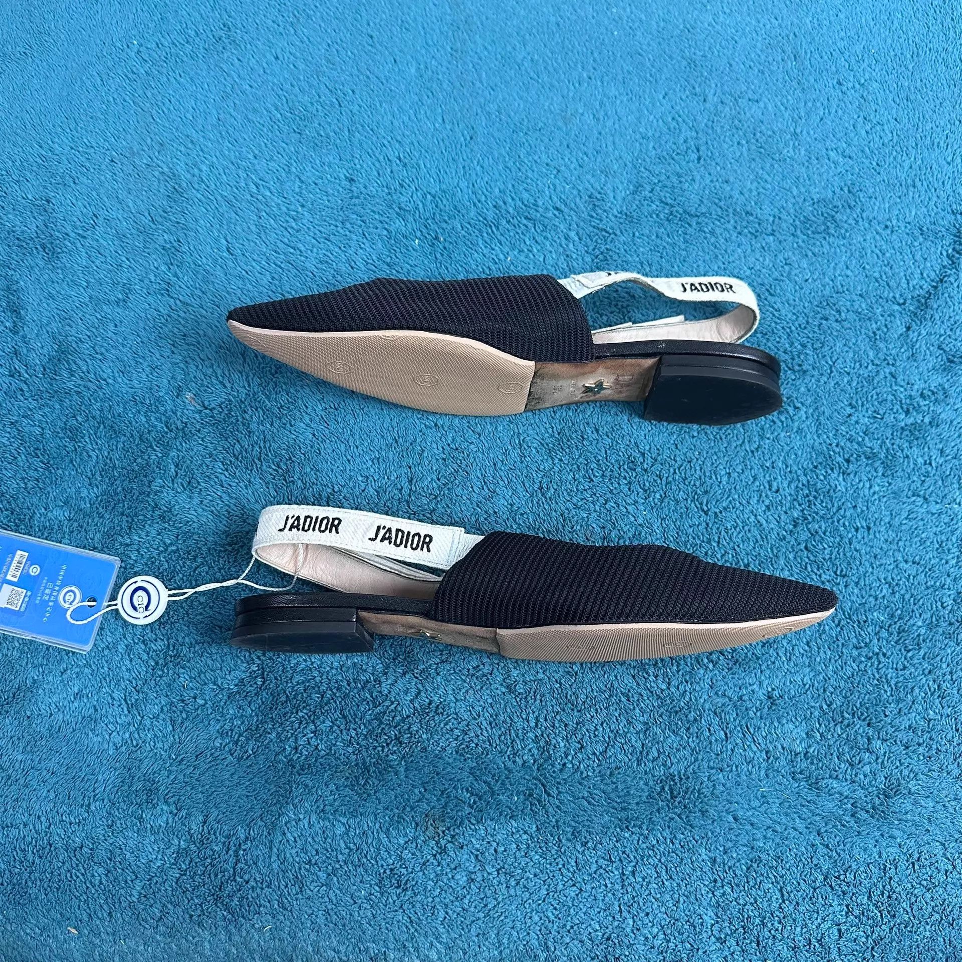 Dior Dior ballet flats black 35.5 EU mint Size US 5 / IT 35 - 3 Thumbnail