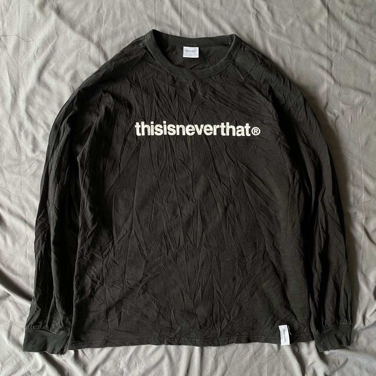 thisisneverthat Thisisneverthat script longsleeve tee Size US L / EU 52-54 / 3 - 1 Thumbnail