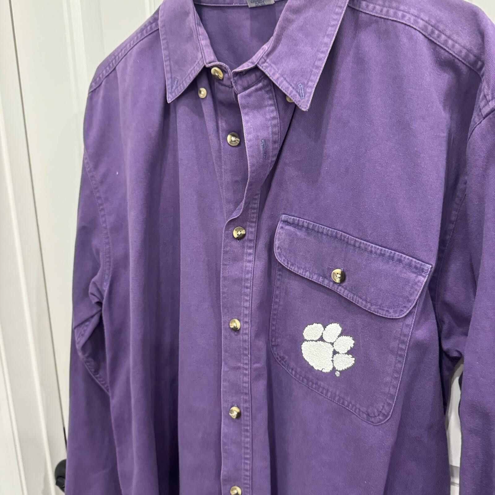 Russell Athletic Vintage Russell Athletic Clemson Shirt- Size Large Size US L / EU 52-54 / 3 - 1 Thumbnail