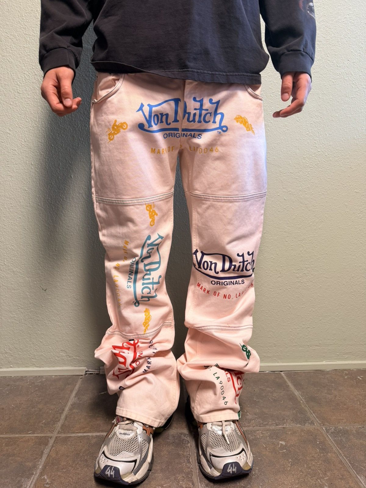 Von Dutch Von dutch flared pants Size 34" / US 12 / IT 48 - 1 Thumbnail