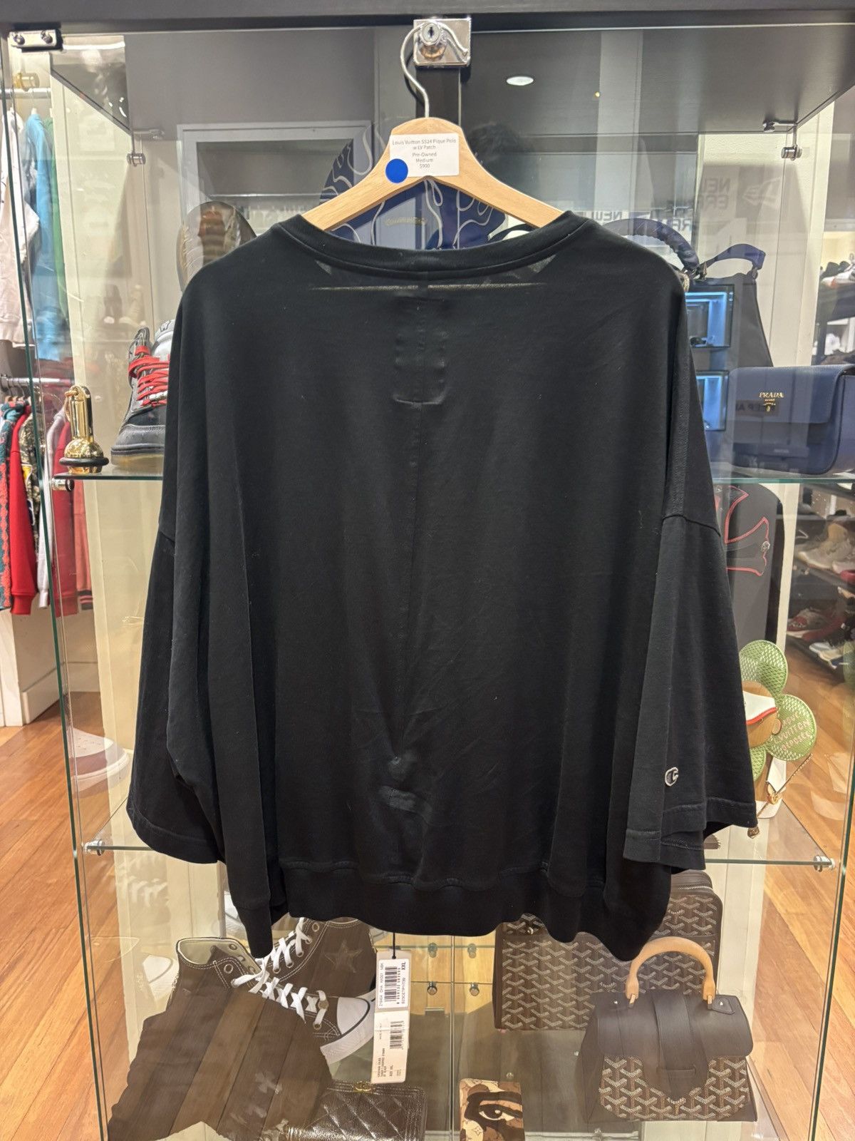 Champion × Rick Owens Rick Owens x Champion Cropped Tee Size US XXL / EU 58 / 5 - 2 Thumbnail