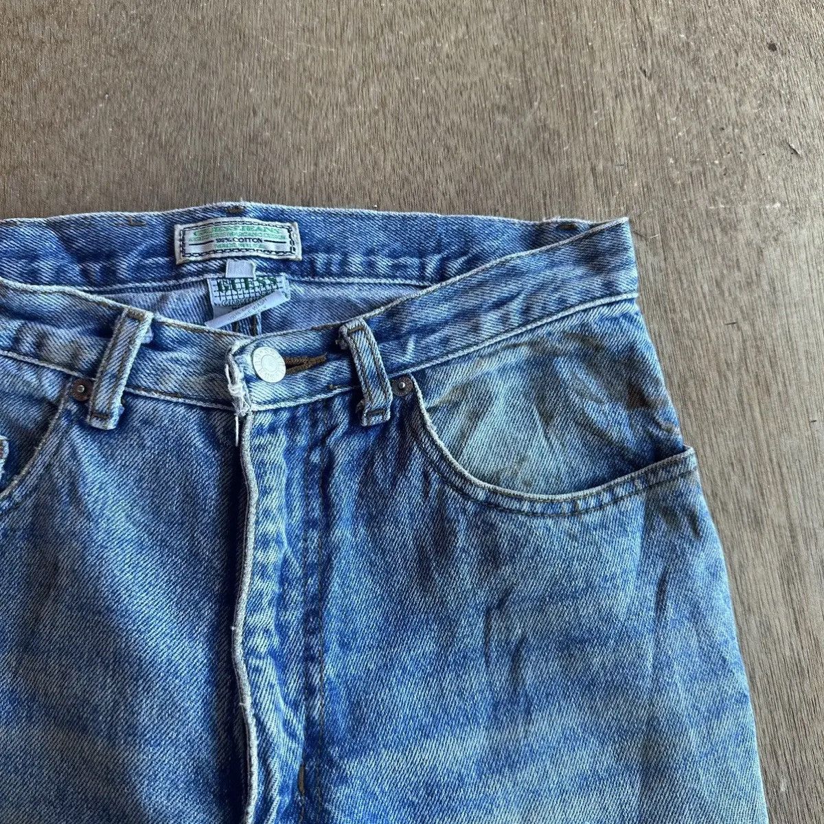 Vintage Distressed Denim🔥Vintage GUESS Jean Made In U.S.A Pants W27 Size US 27 - 6 Thumbnail