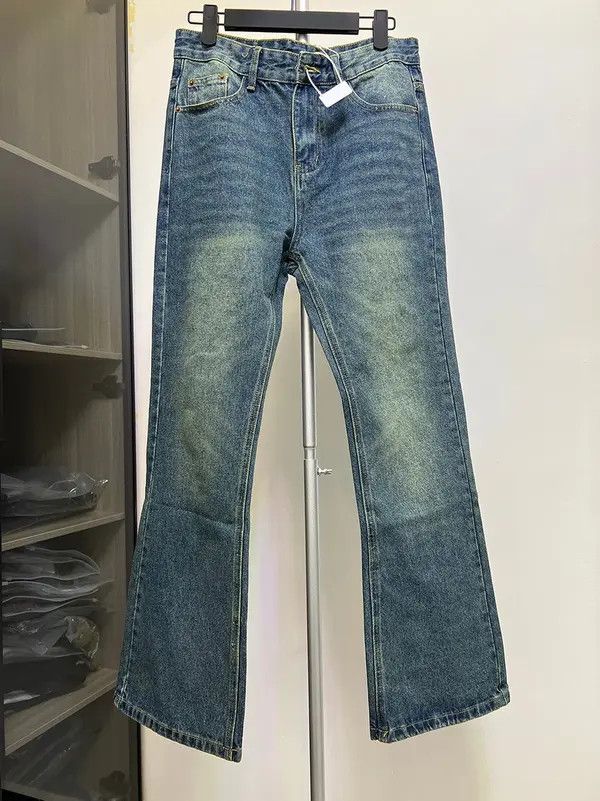 VIBE bootcut washed faded grunge flared jeans Size US 32 / EU 48 - 4 Thumbnail