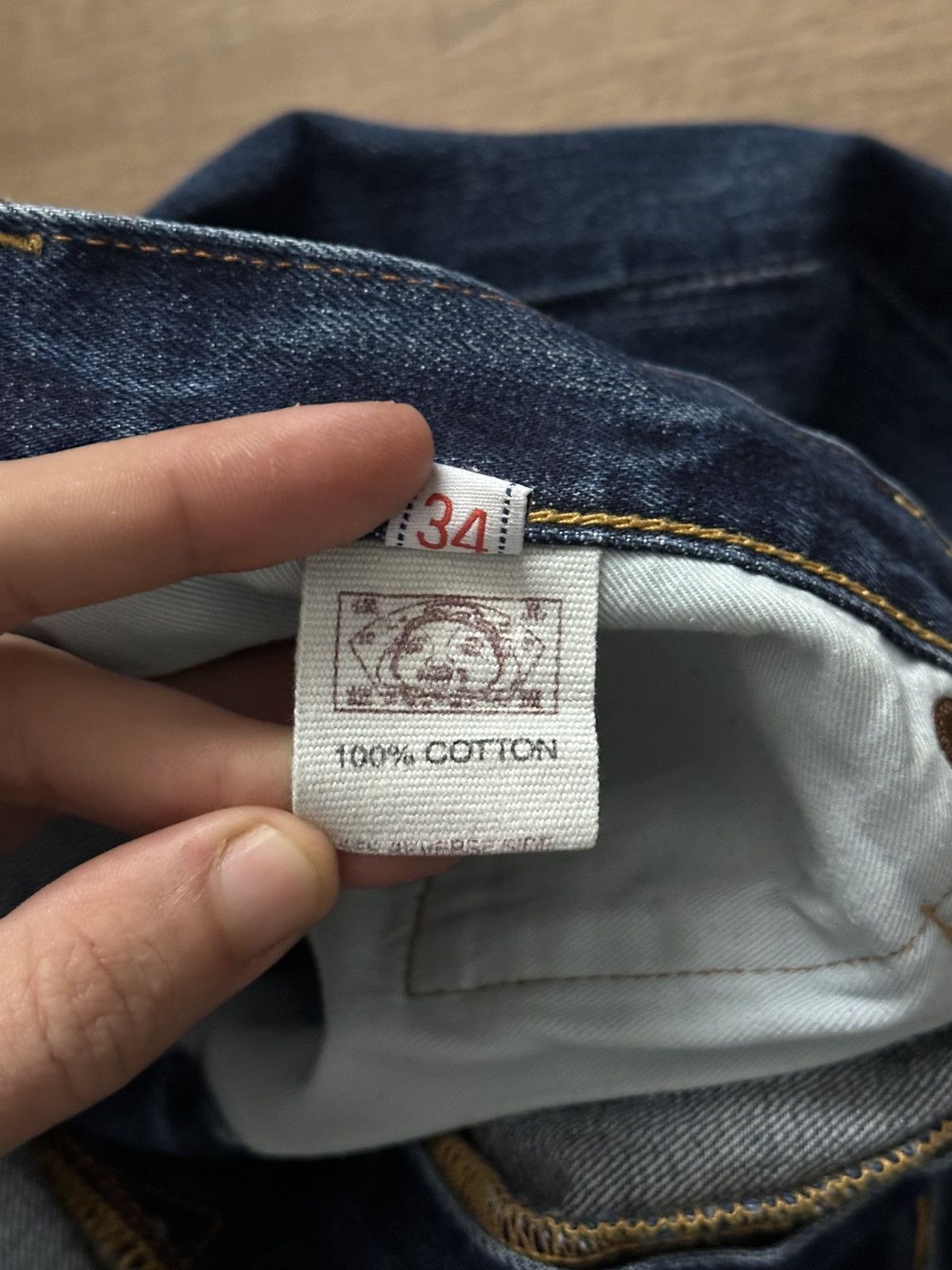 Evisu Evisu No.2 Japanese Denim Jeans Vintage Size US 34 / EU 50 - 20 Thumbnail