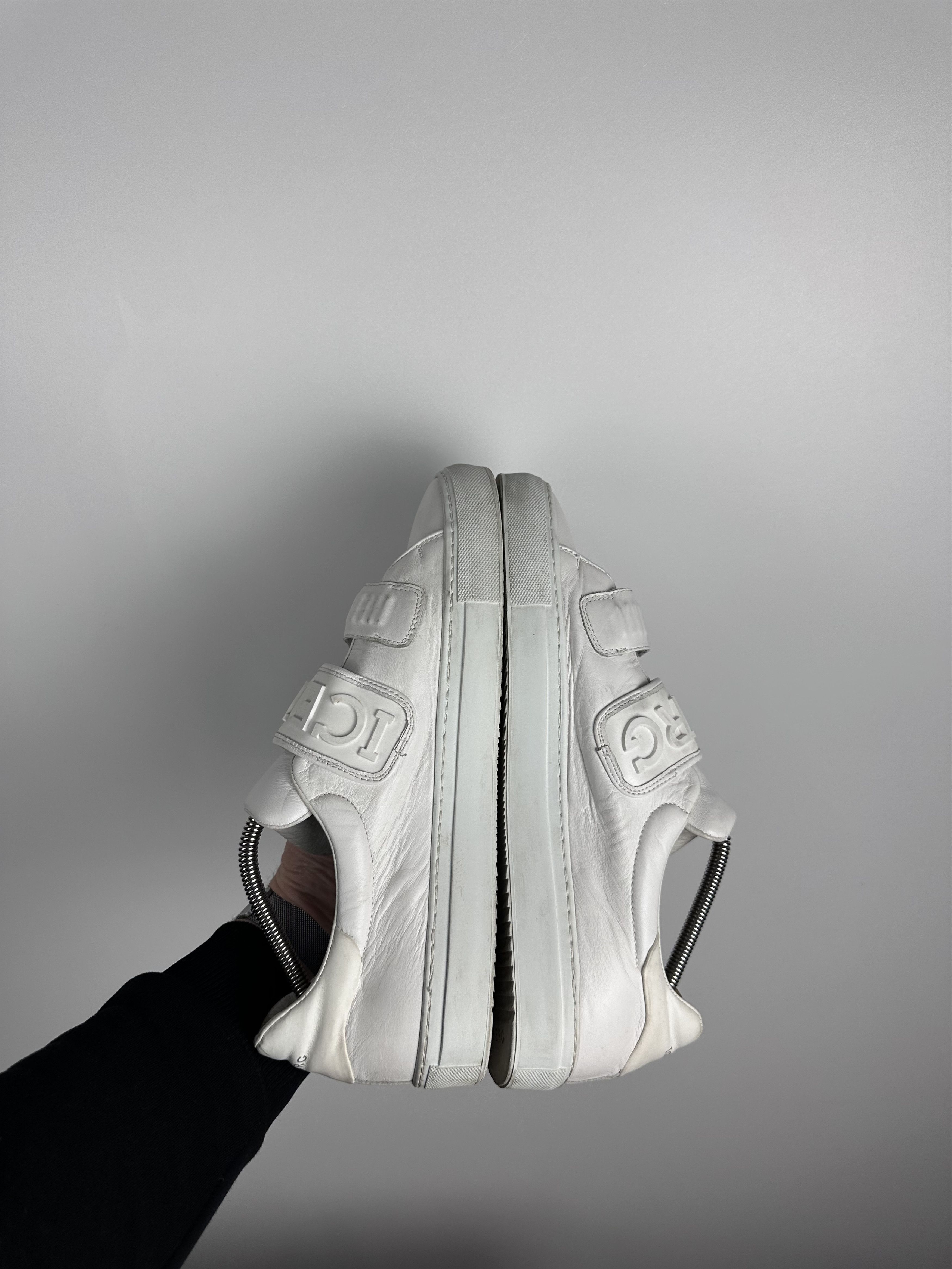 Grailed × Iceberg Iceberg Sneakers Shoes White Big Logo Leather Mens Size 45 Size US 12 / EU 45 - 7 Thumbnail
