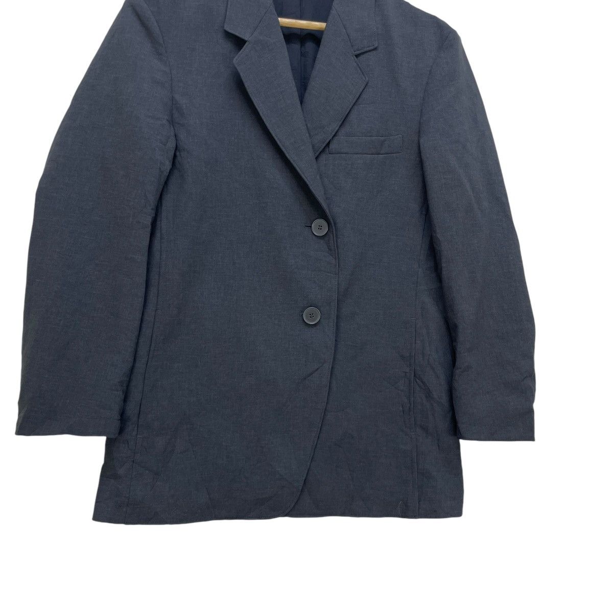 Designer × Lemaire × Uniqlo Japanese Brand Uniqlo X Lemaire Asymmetrical Casual Jacket Size XS / US 0-2 / IT 36-38 - 3 Thumbnail