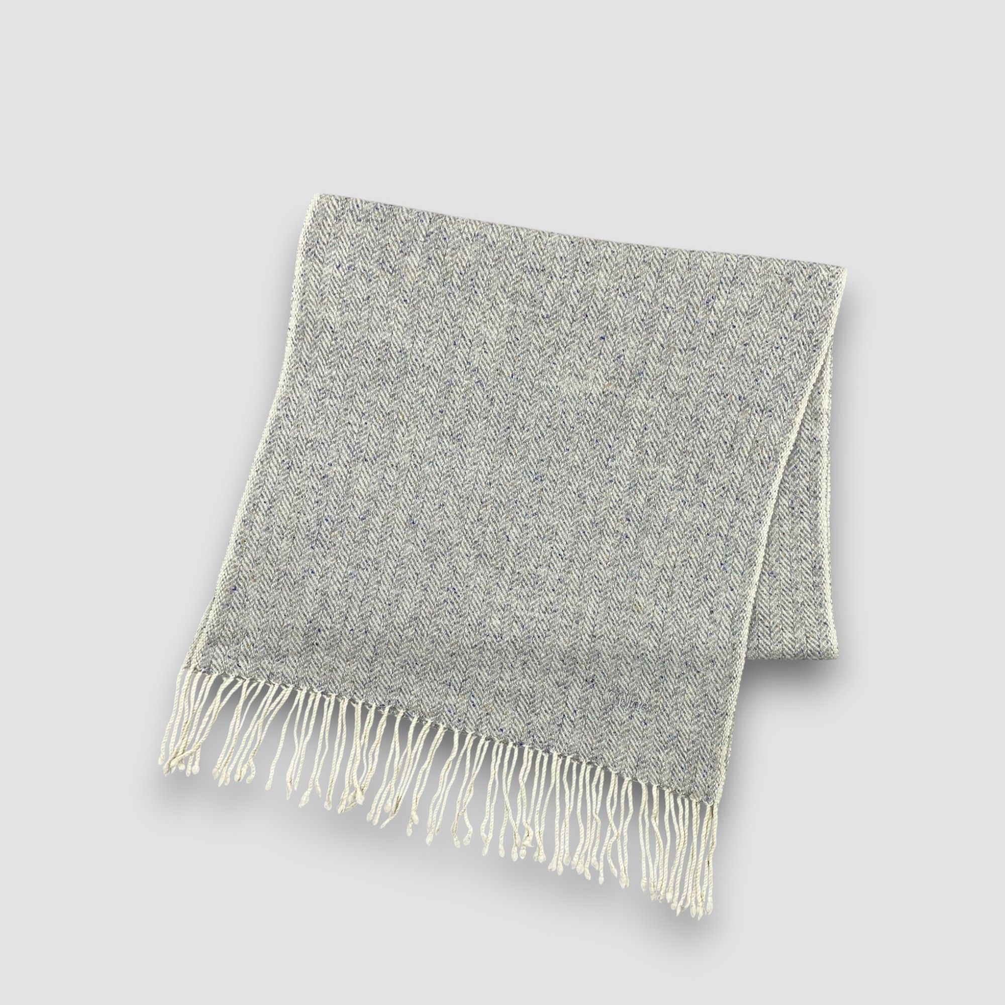 Chloe Vintage Chloe Scarf Muffler Wool Babushka Stole Scarves Size ONE SIZE - 4 Thumbnail