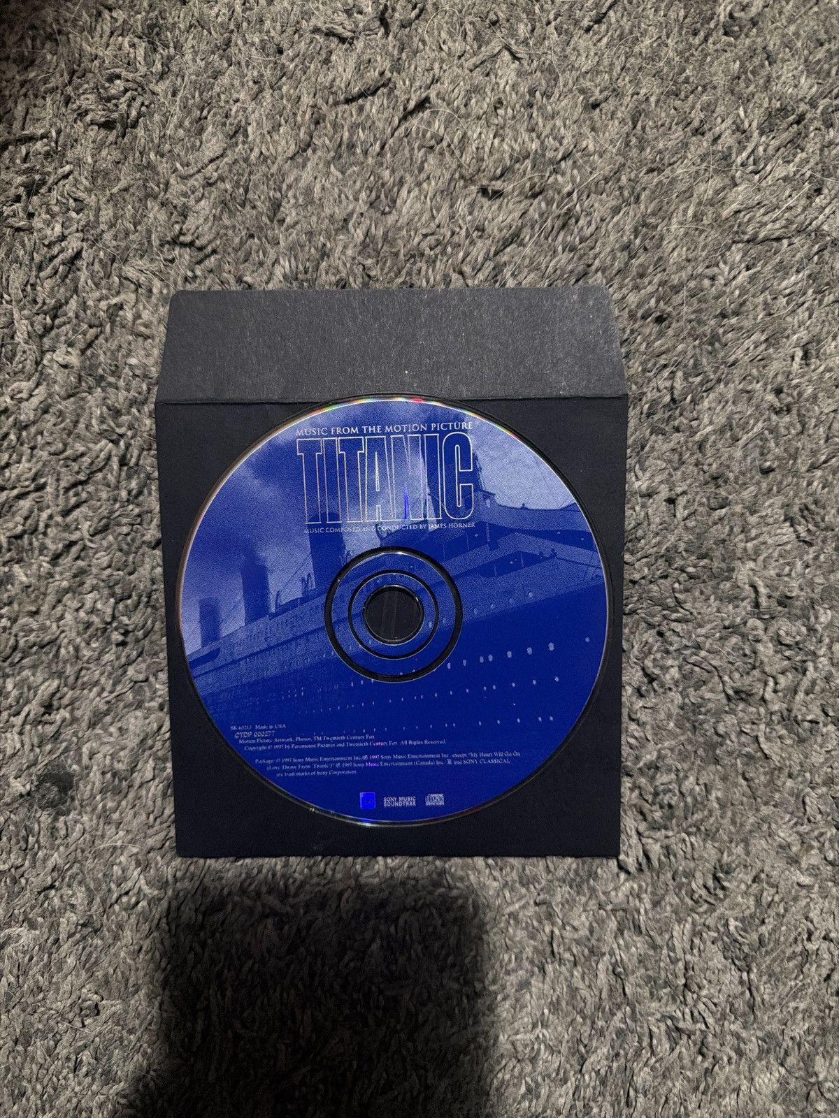 Sony Titanic Soundtrack (1997, CD) Size ONE SIZE - 1 Thumbnail