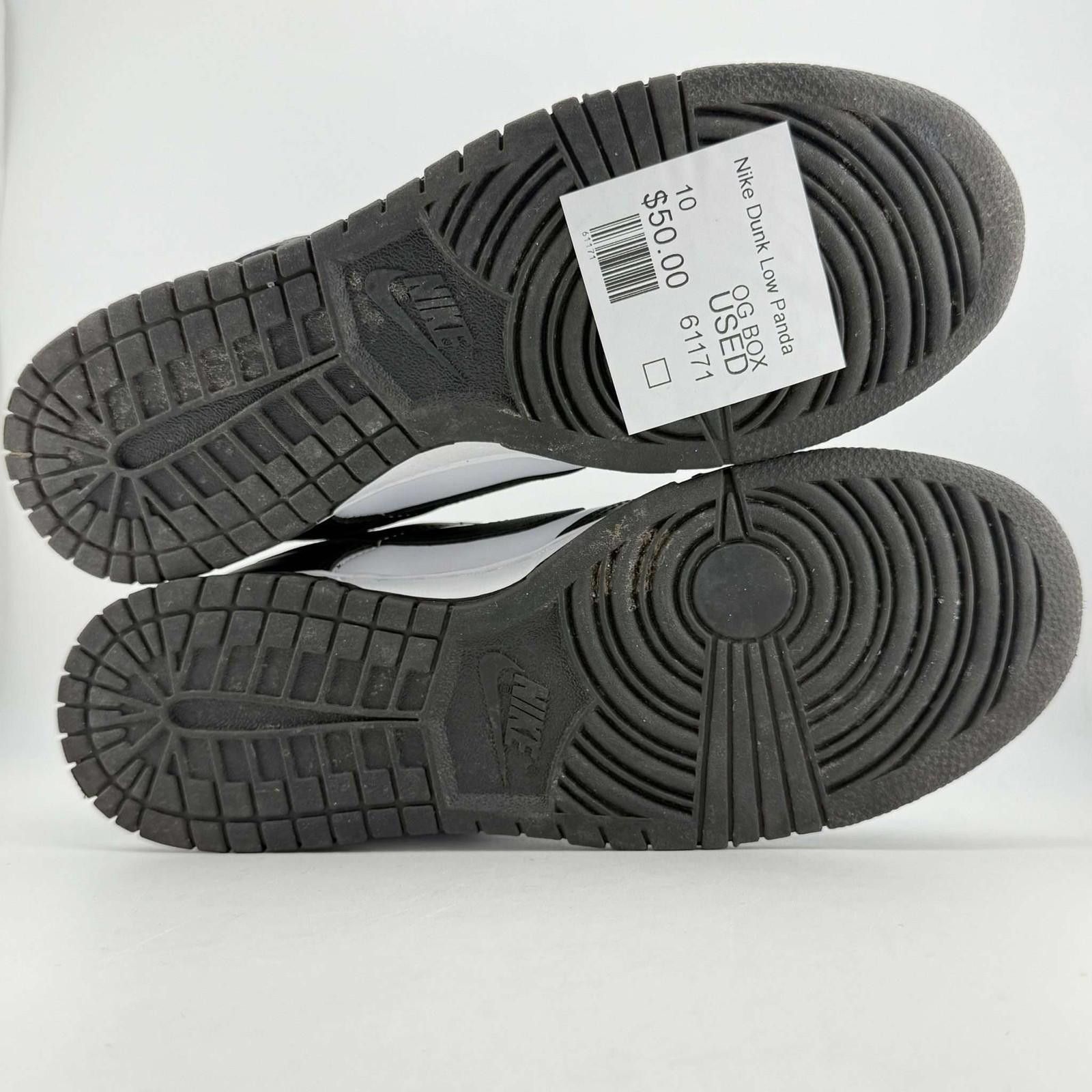 Nike Nike Dunk Low Panda OG Box Used 10 Size US 10 / EU 43 - 6 Thumbnail