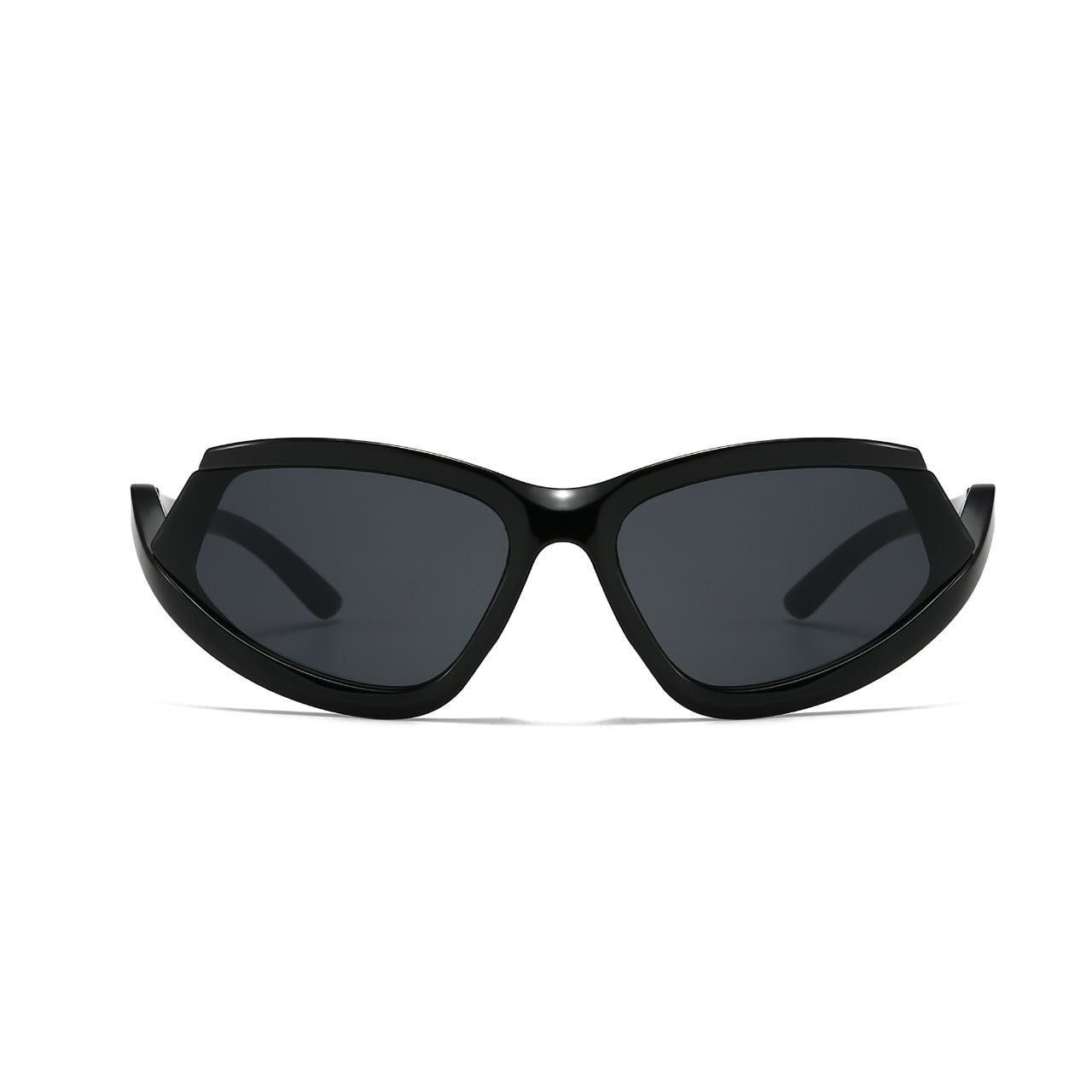 Japanese Brand Y2k Avant Garde Futuristic Black Sunglasses Unisex OS Size ONE SIZE - 6 Thumbnail