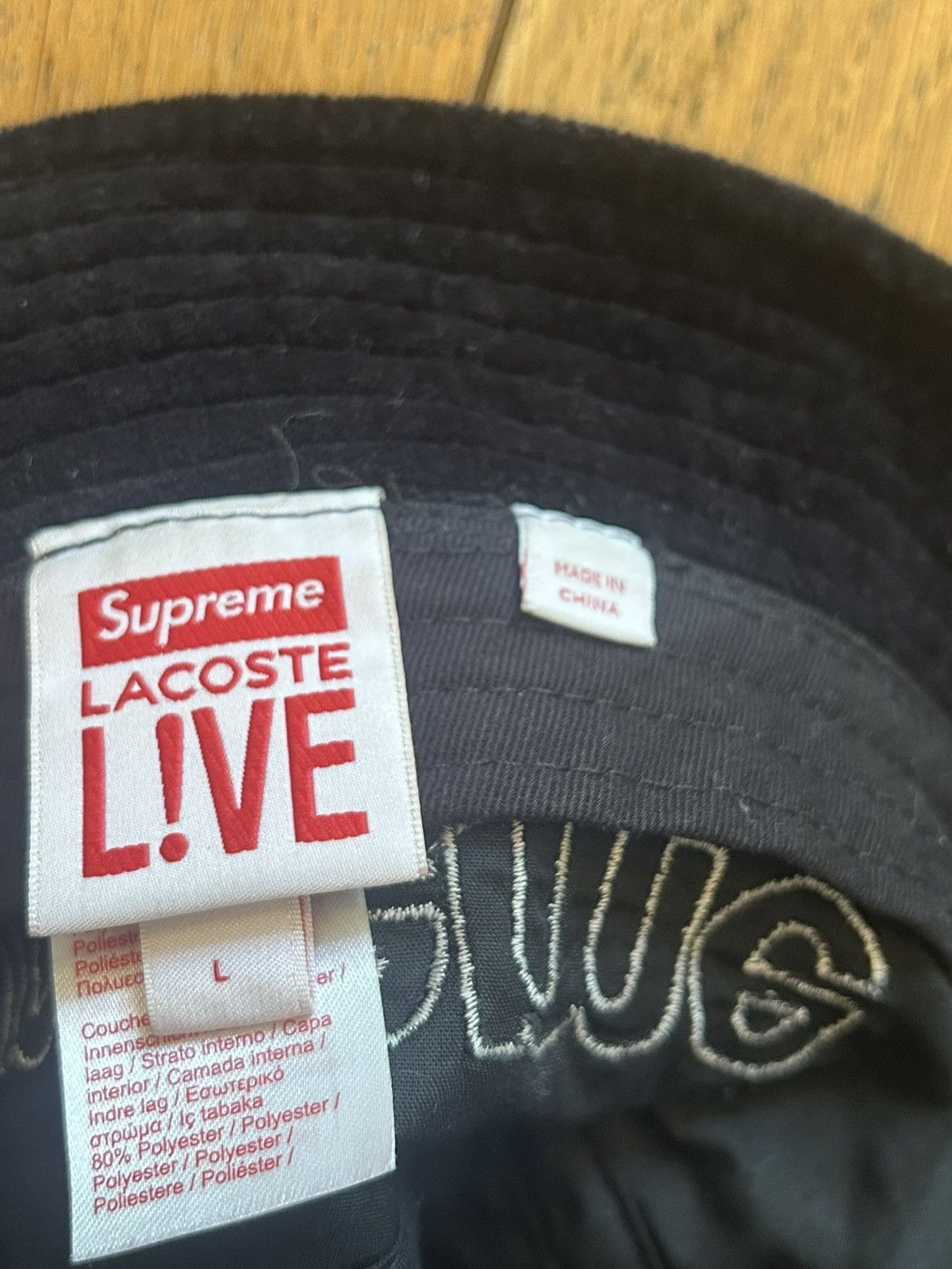 Supreme Supreme Lacoste Bucket Hat Size ONE SIZE - 3 Thumbnail
