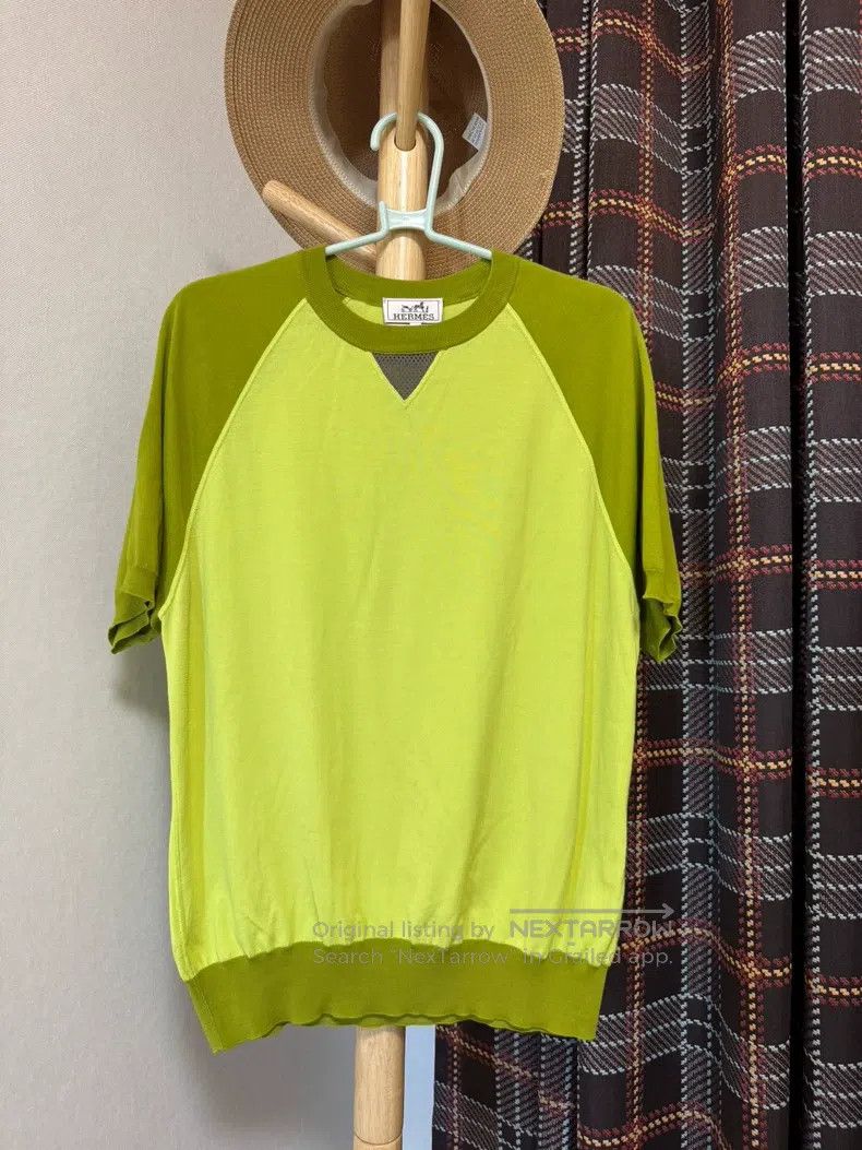 Hermes Hermes Short-sleeve 100% wool Size US L / EU 52-54 / 3 - 1 Thumbnail