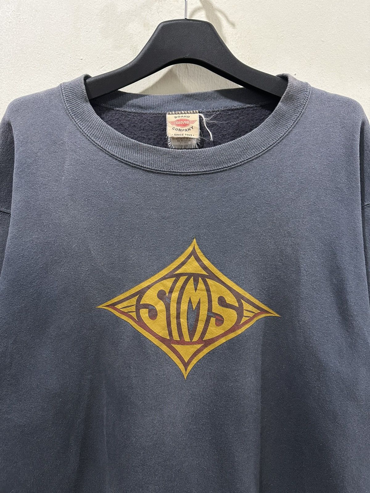 Quicksilver Y2K SIMS BOARD Faded Crewneck Size US L / EU 52-54 / 3 - 4 Thumbnail