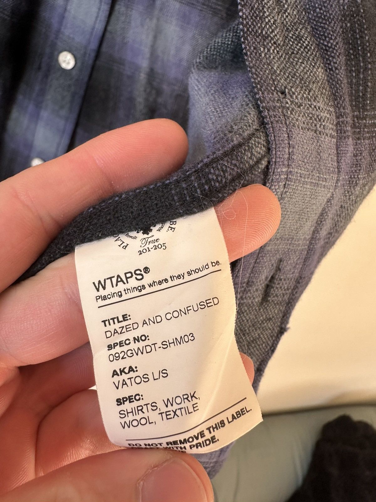 Wtaps wtaps flannel grade/mike Size US S / EU 44-46 / 1 - 4 Thumbnail
