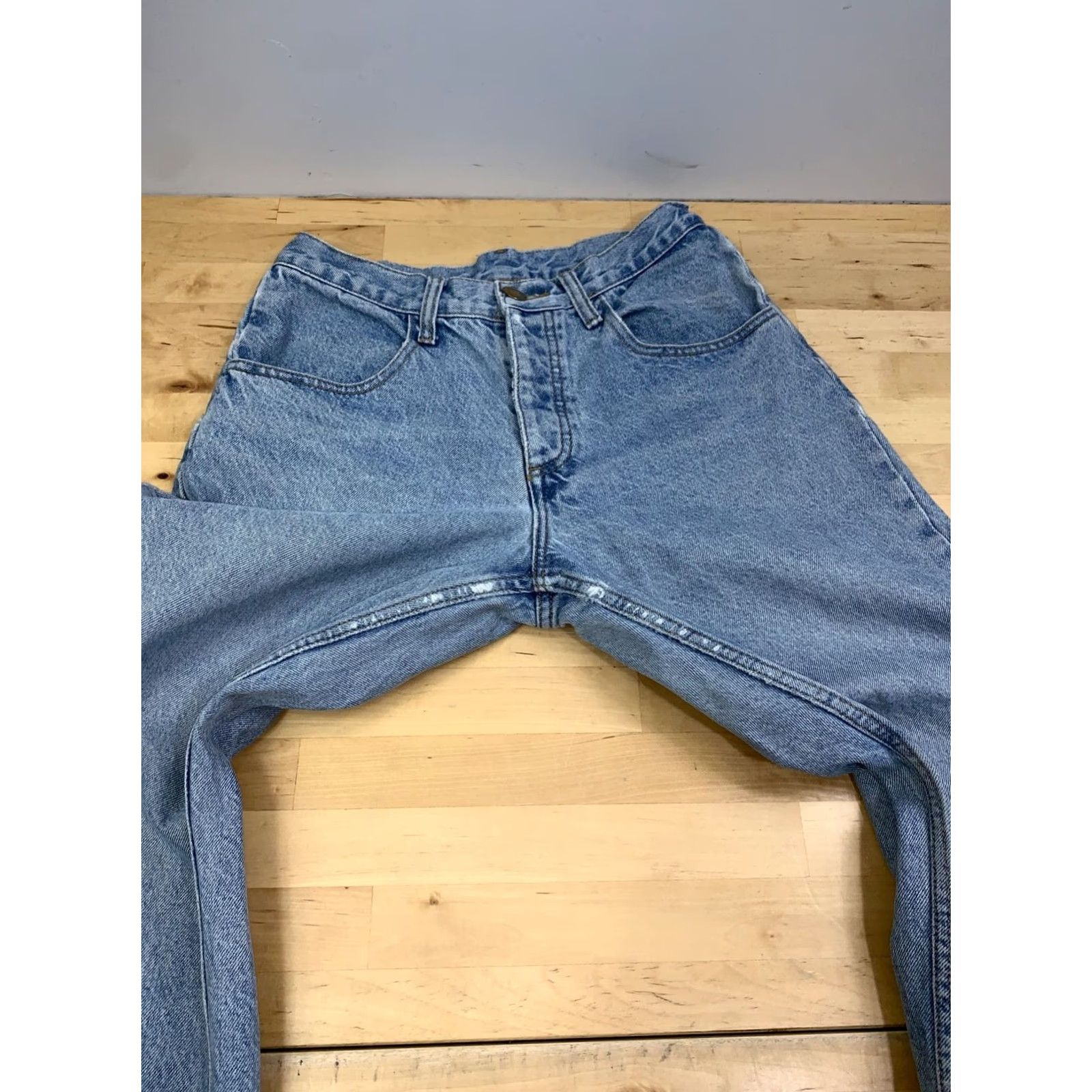 Vintage J Galt Jeans Women S Blue Straight 5-Pocket Button Fly Denim Vintage No Size 28" / US 6 / IT 42 - 3 Thumbnail