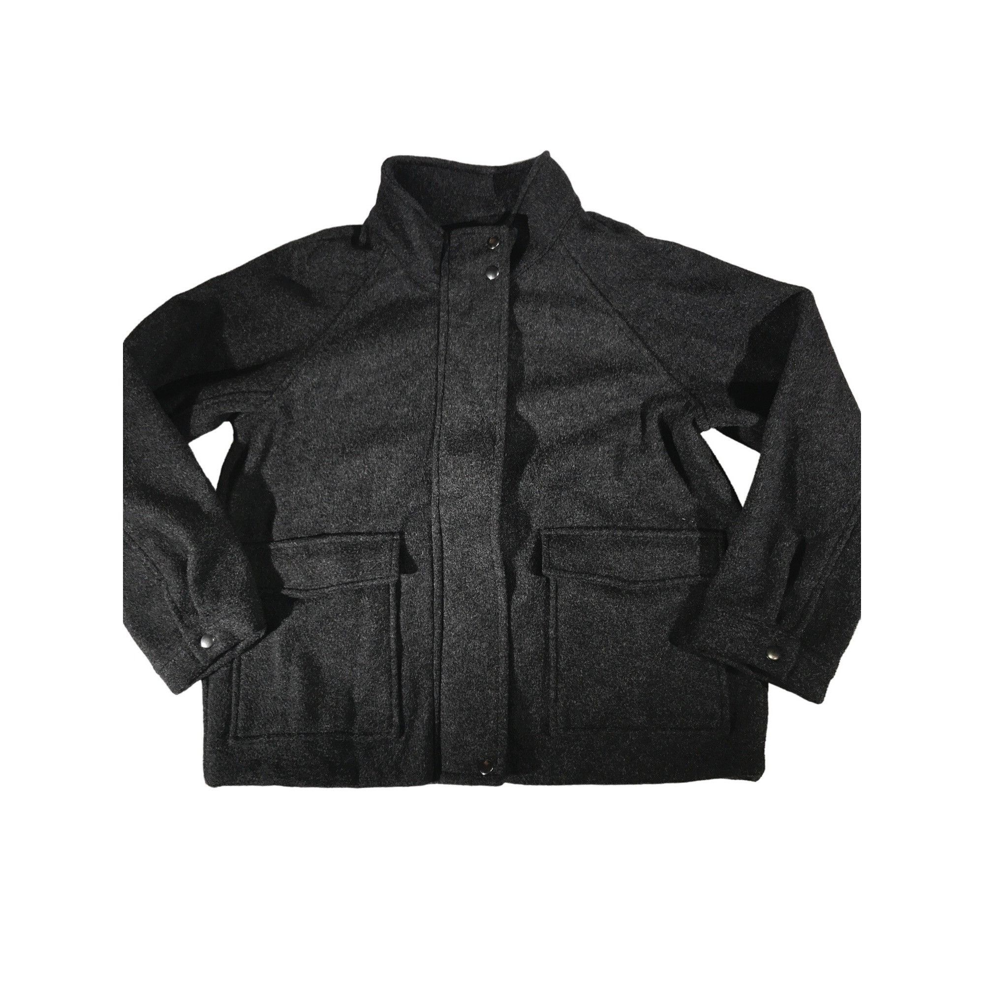 Banana Republic Womens Dark Charcoal Banana Republic CH Brushed Meltin Pocke Size M / US 6-8 / IT 42-44 - 1 Thumbnail