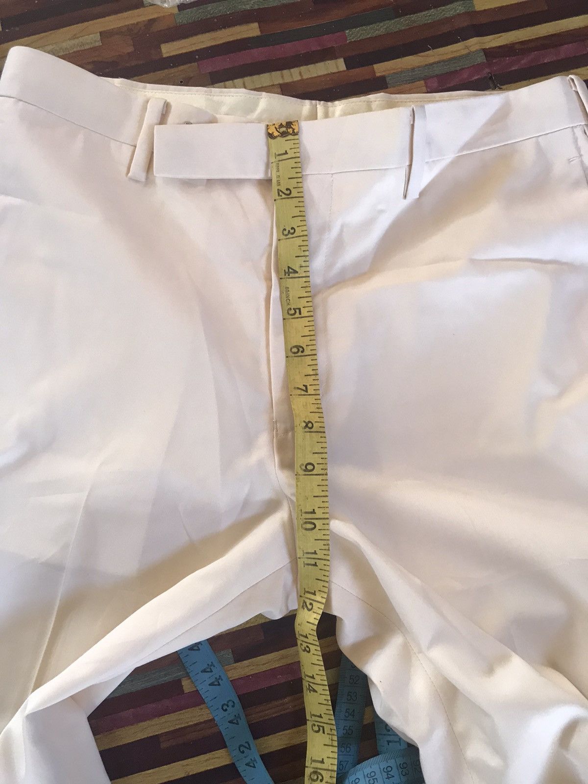 🔥🔥🔥 VTG WACKO MARIA SLACK PANTS handwritten wash tag