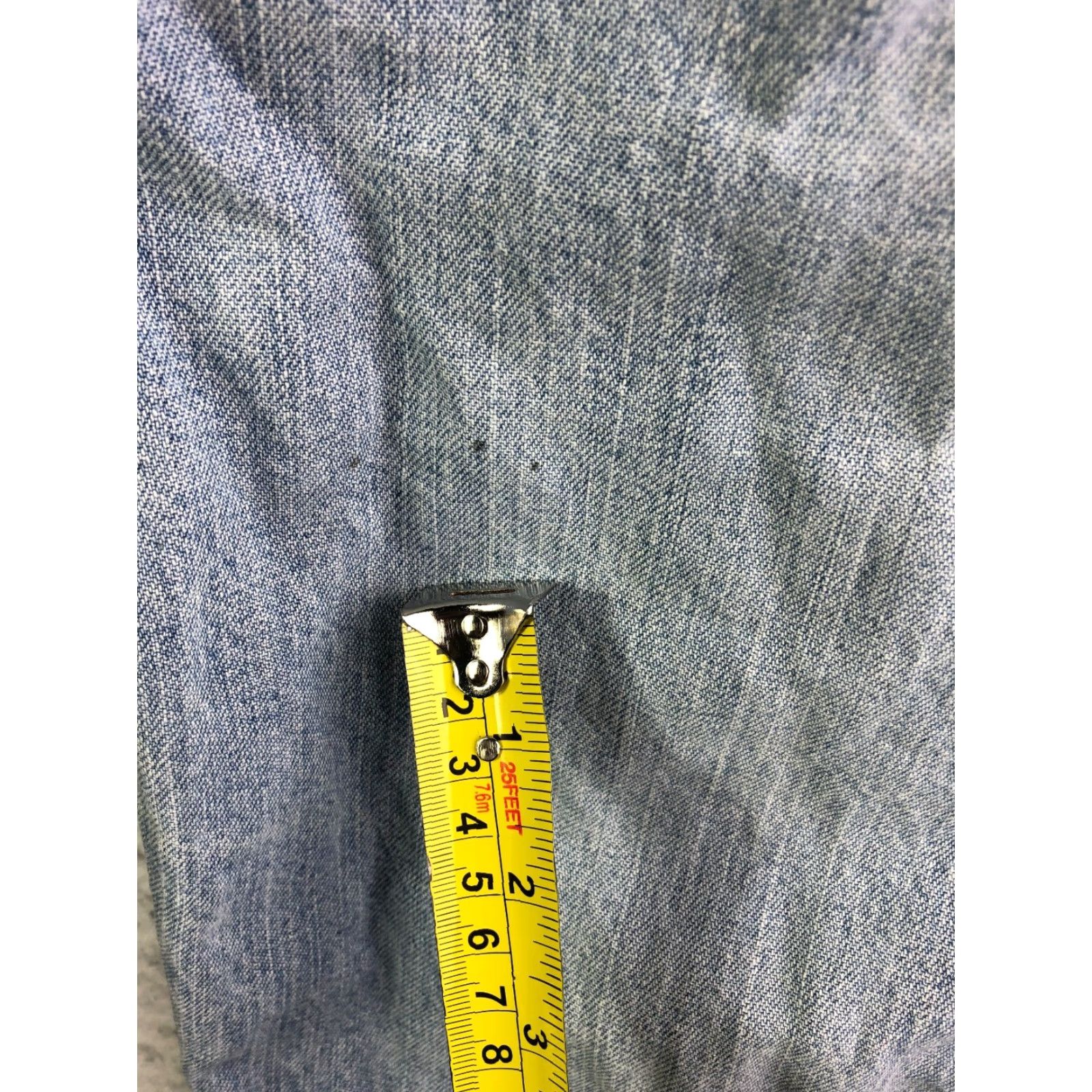 Vintage VINTAGE Riders Jeans Mom High Rise Light Blue Denim 30x28 Women Size 32" / US 10 / IT 46 - 7 Thumbnail