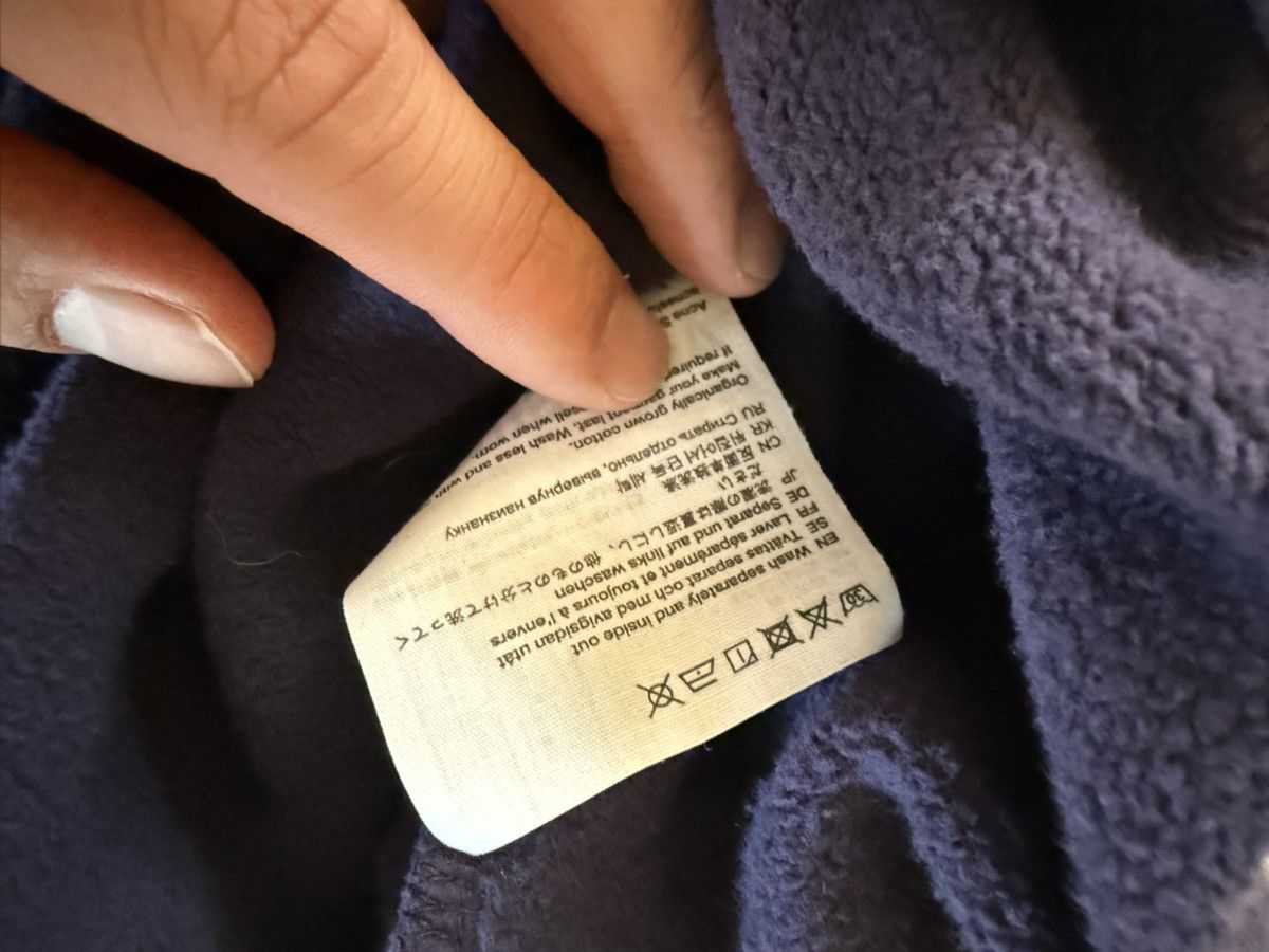 Acne Studios Acne Studios Purple Long Sleeve Logo Sweater Size US M / EU 48-50 / 2 - 5 Thumbnail