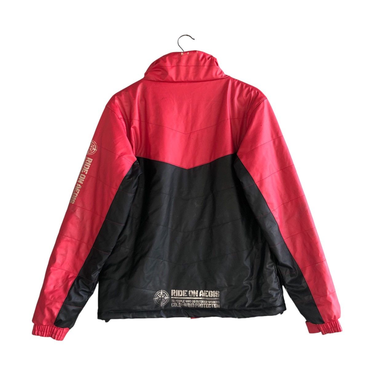 Vintage Ride On Aegis Biker Leather Jacket Size L Size US L / EU 52-54 / 3 - 7 Thumbnail