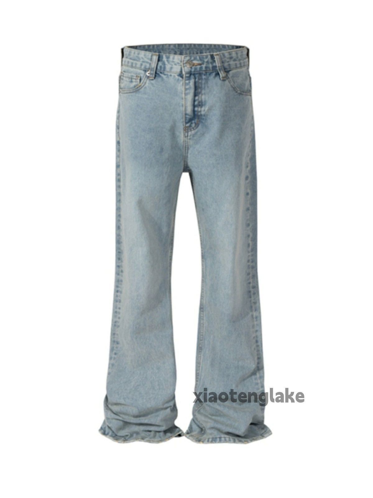 Jean × Vintage washed faded cleanfit yuppie y2k bootcut flared jeans Size US 28 / EU 44 - 2 Thumbnail