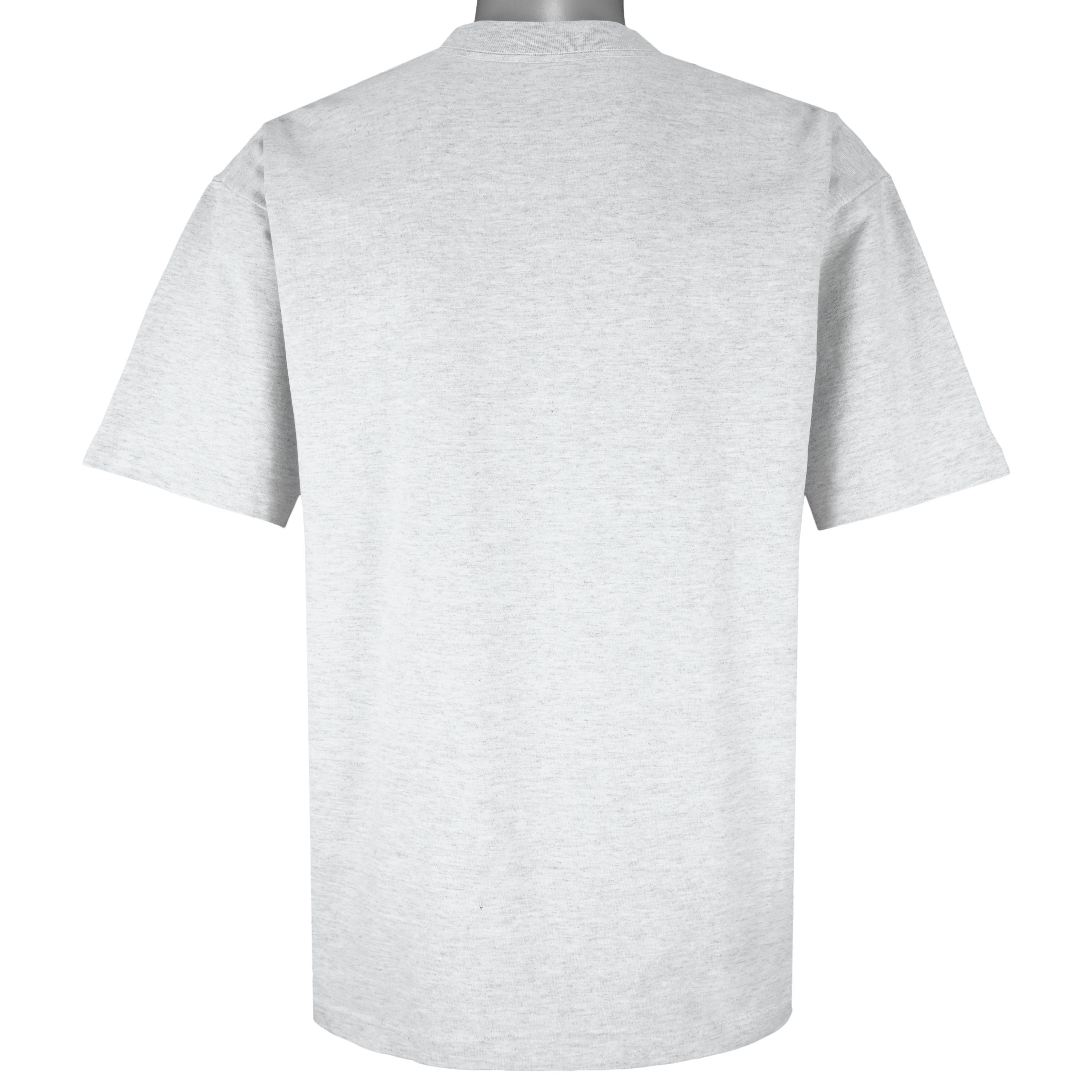 Nutmeg NFL - Los Angeles Raiders Embroidered T-Shirt 1990s Size US L / EU 52-54 / 3 - 2 Thumbnail