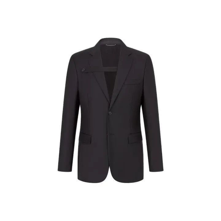 Dior Dior Black Casual Long Sleeve Blazer for Men 0079 Size US L / EU 52-54 / 3 - 1 Thumbnail