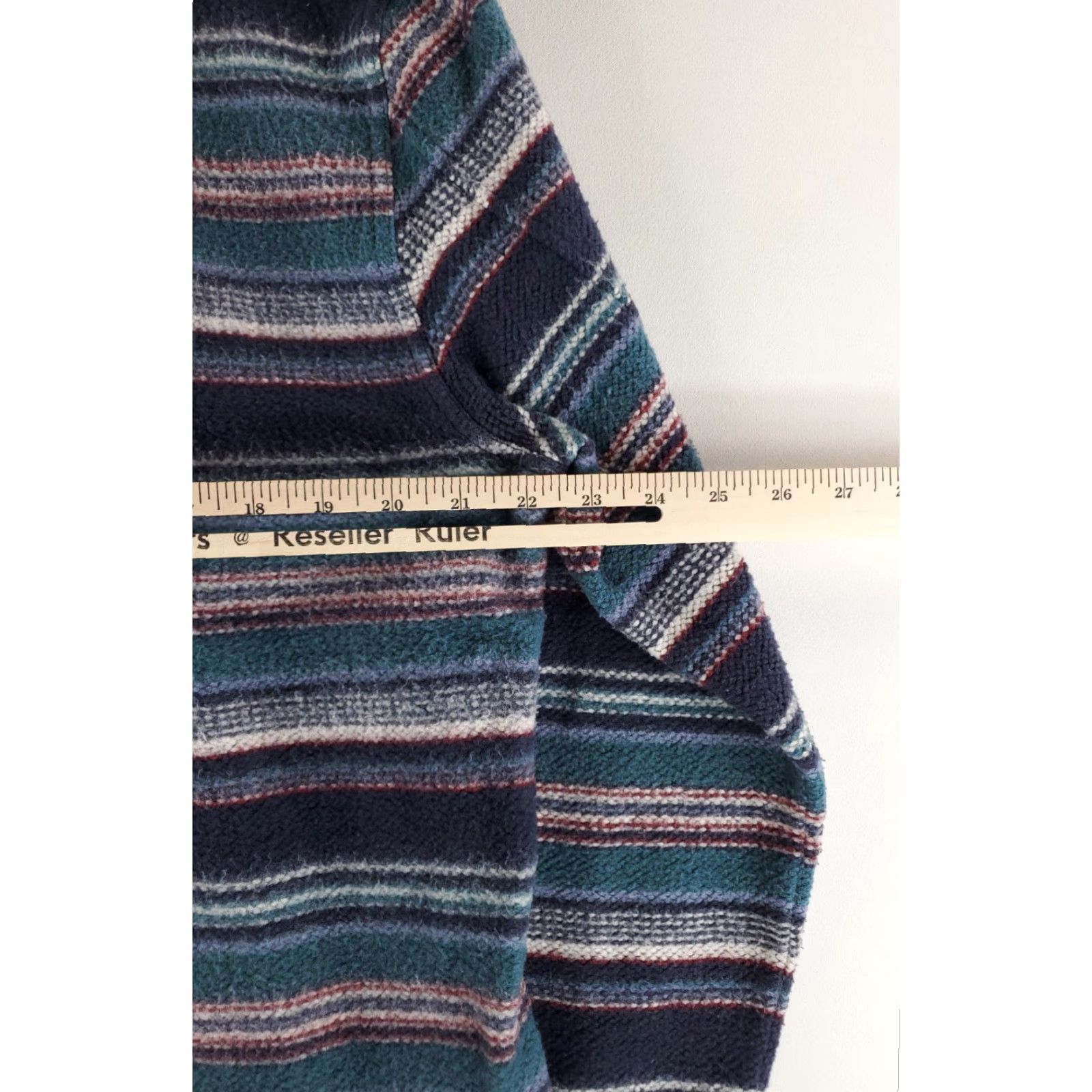 Faherty Faherty Hoodie Pacific Serape Great Falls Blue Green Mens L Multicolor Pullover Size US L / EU 52-54 / 3 - 4 Thumbnail
