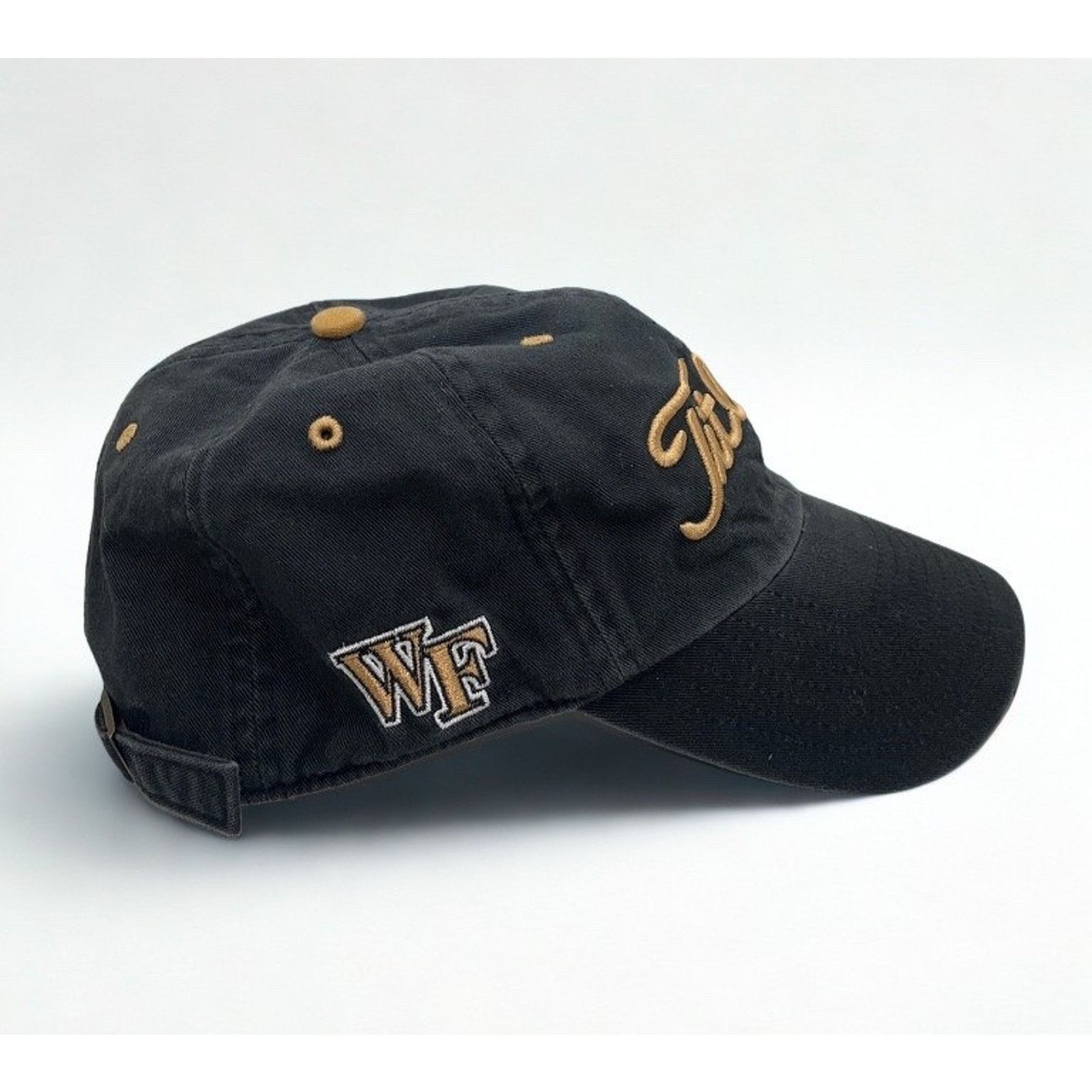 Titleist Titleist Wake Forest Hat Adjustable Strapback Cap Sunfaded Size ONE SIZE - 5 Thumbnail
