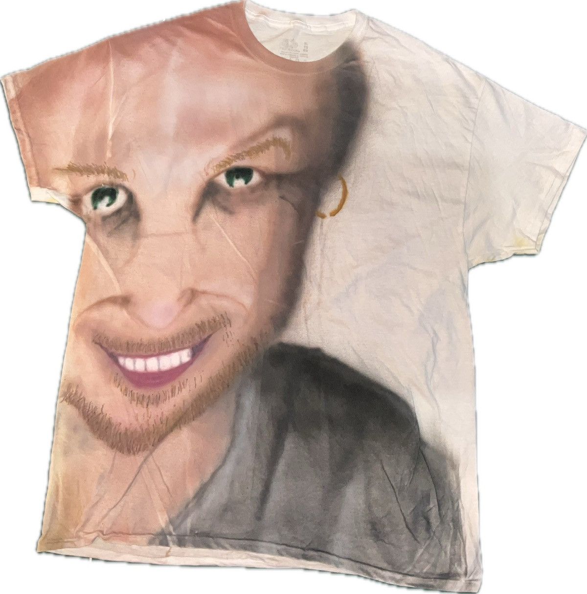 Fruit Of The Loom 90s music airbrush custom shirt Size US XL / EU 56 / 4 - 2 Thumbnail