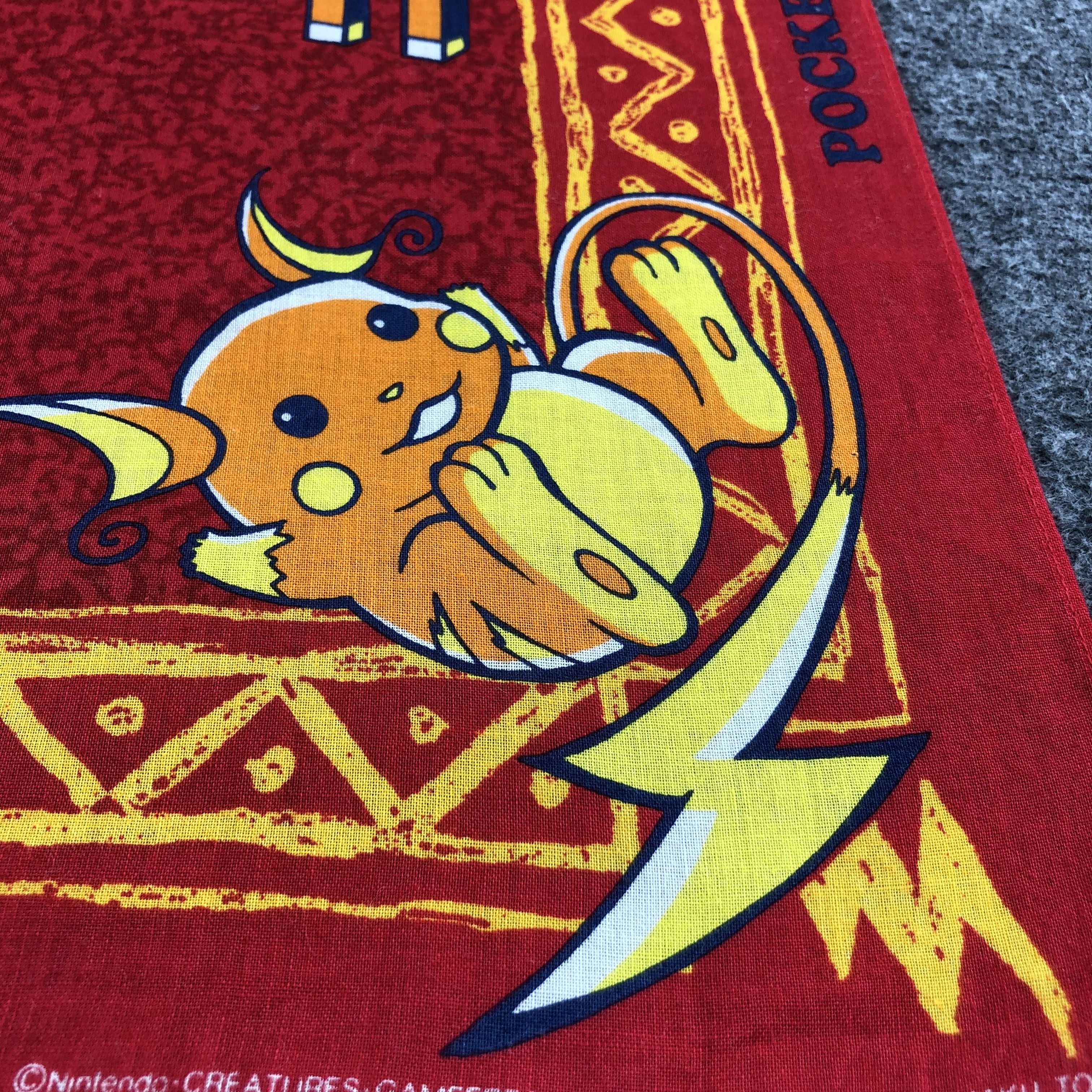 Pokemon Characters Handkerchief Neckerchief Bandana X38