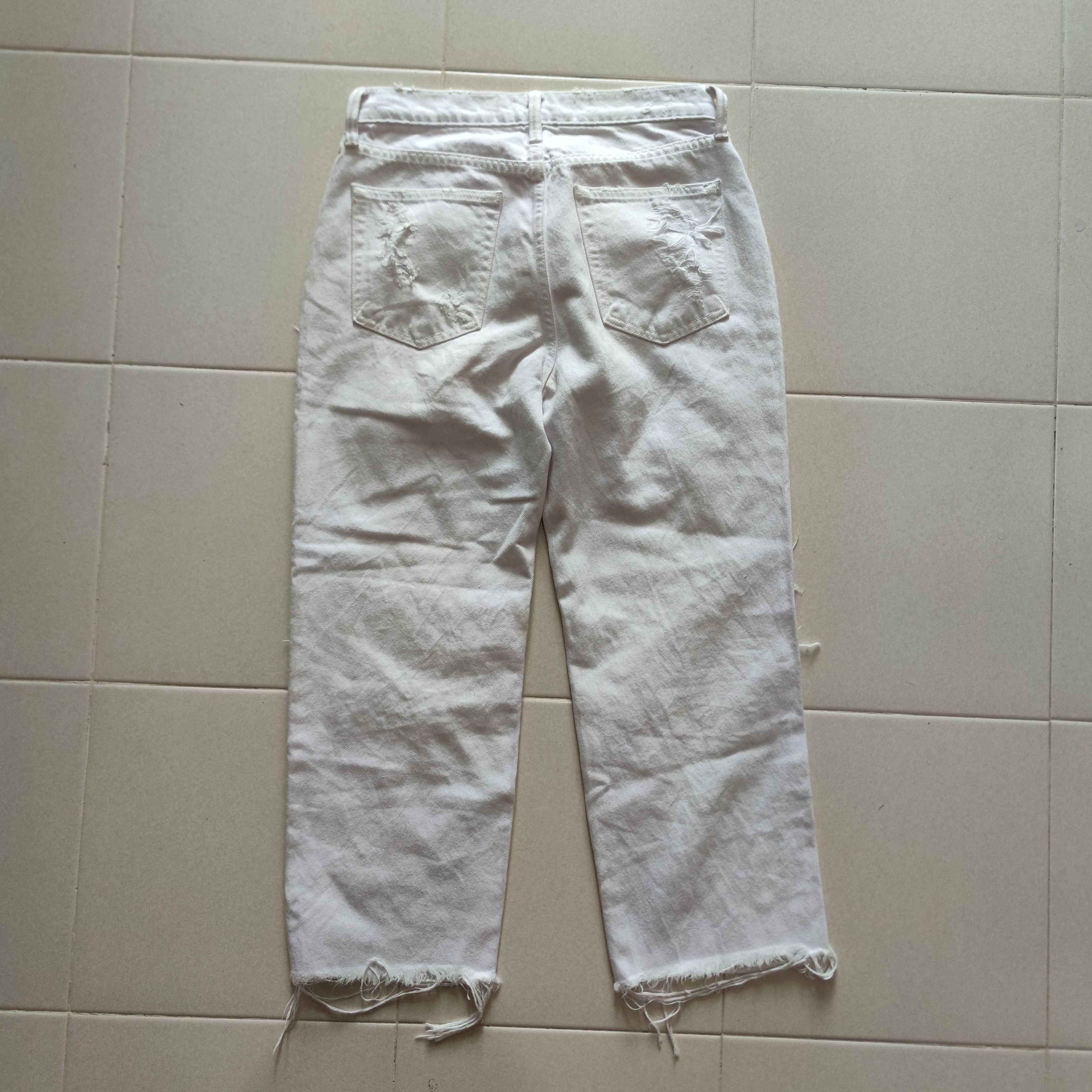Alexander Wang DENIM X ALEXANDER WANG RIVAL DISTRESSED DESIGN DENIM Size 28" / US 6 / IT 42 - 3 Thumbnail