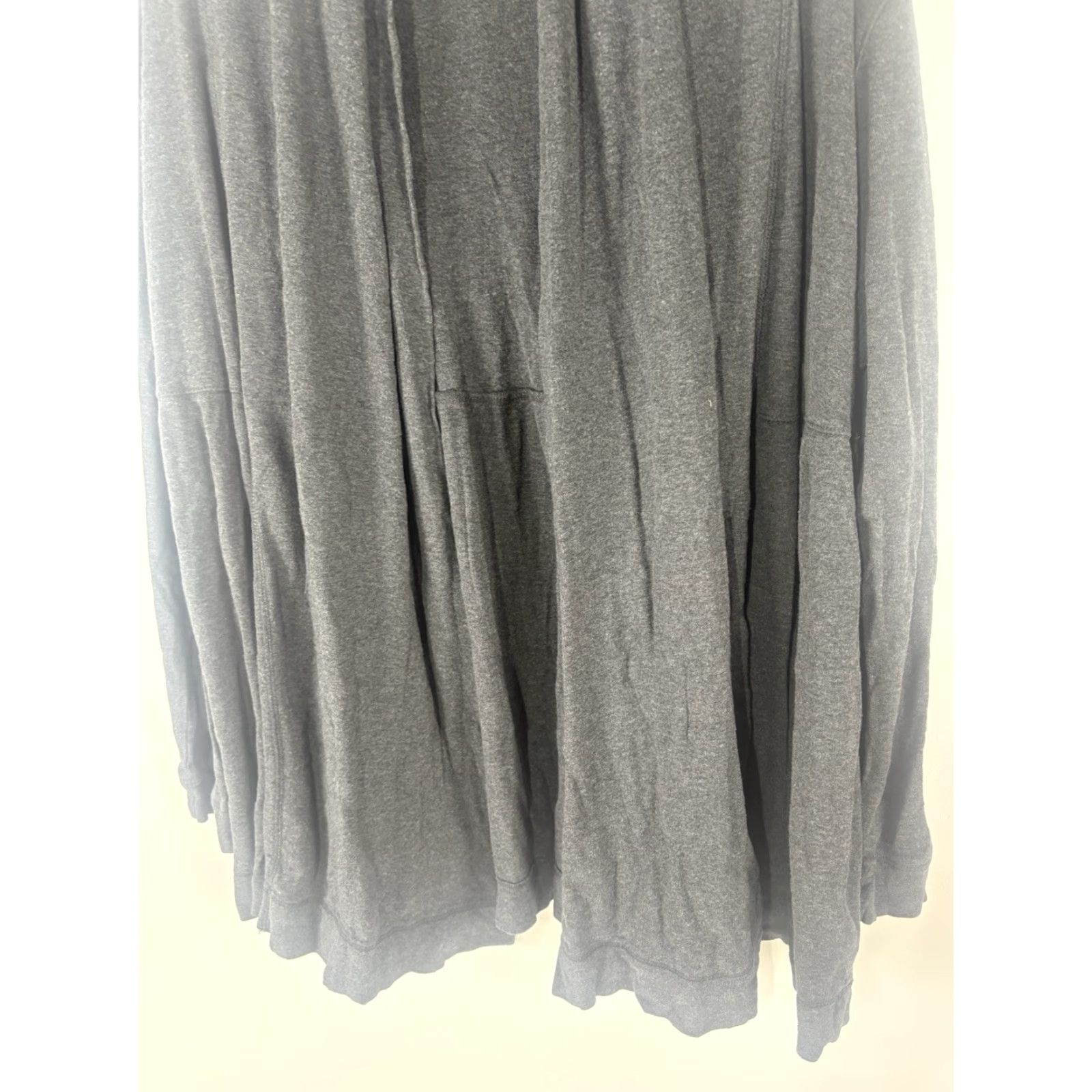 Calvin Klein Calvin Klein Women's Oversized Gray Knit Tie Front Cardigan XL Casual Winter Fall Spring Size XL / US 12-14 / IT 48-50 - 3 Thumbnail