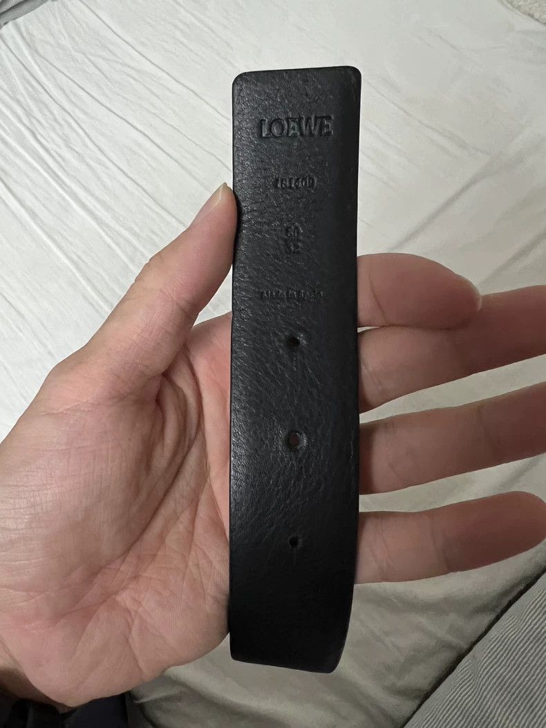 Loewe LOEWE Men's classic Logo metal sign belt Size ONE SIZE - 4 Thumbnail